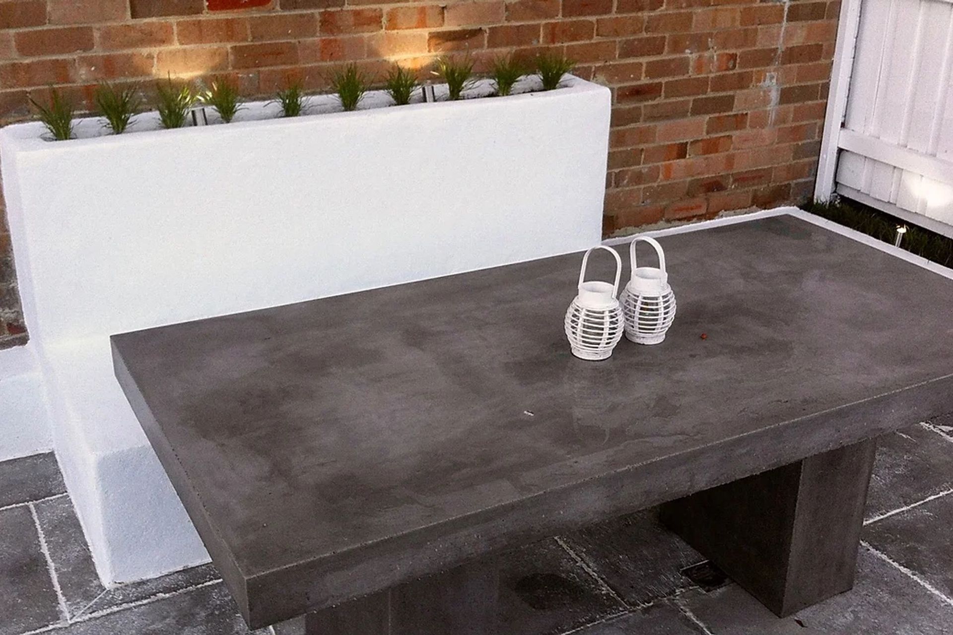 CONCRETE DINING TABLE