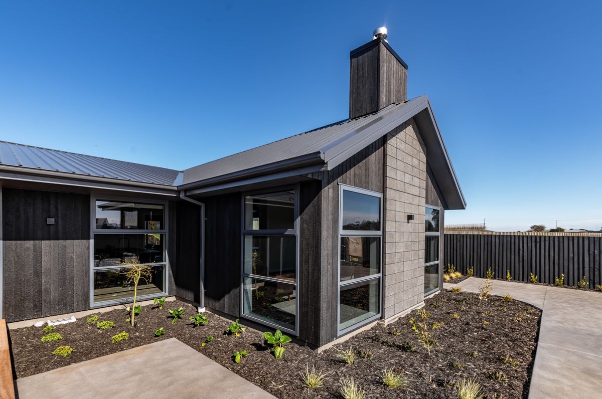 Charred Accoya : Timber Cladding with a unique finish