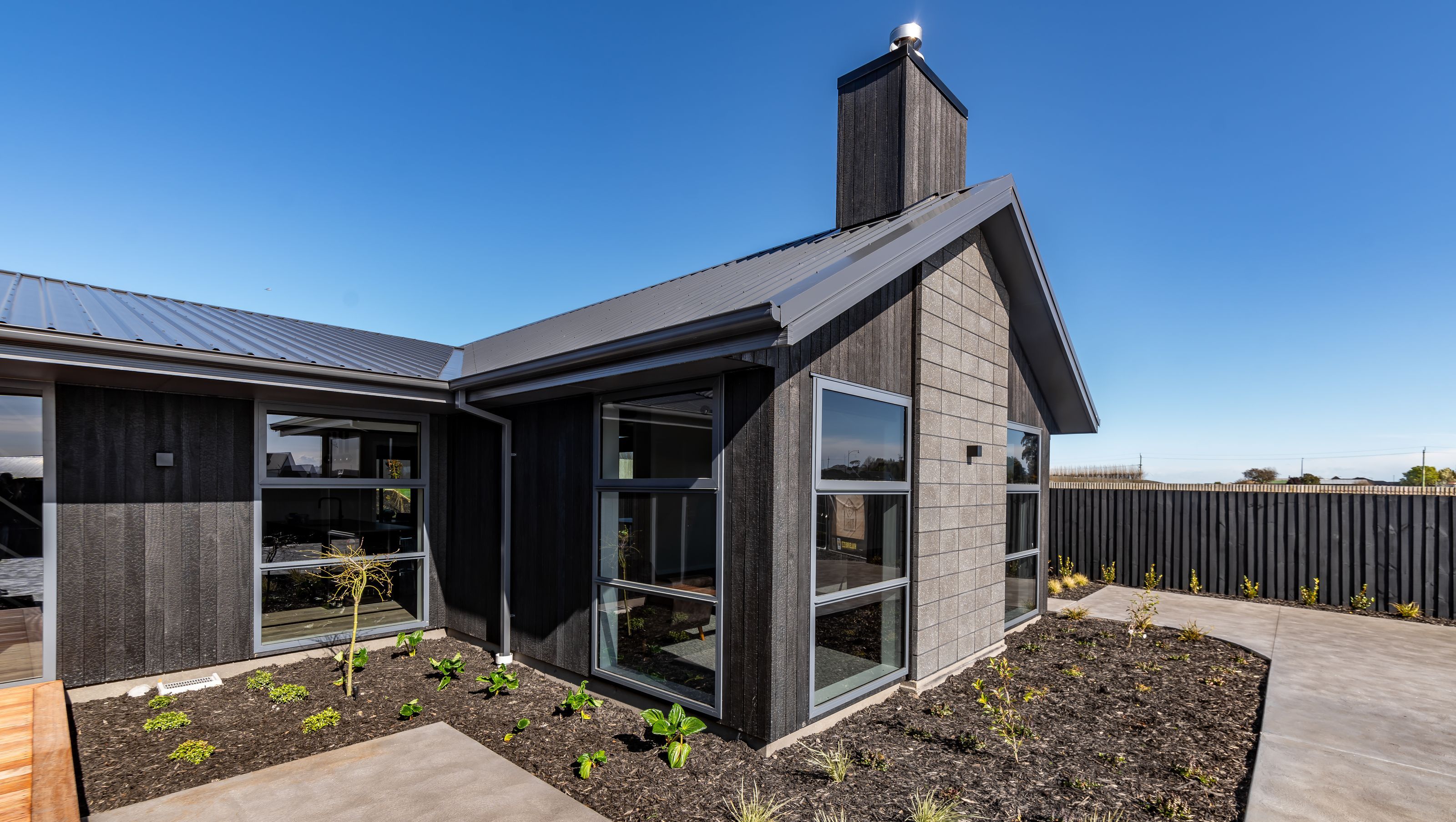 Charred Accoya Cladding