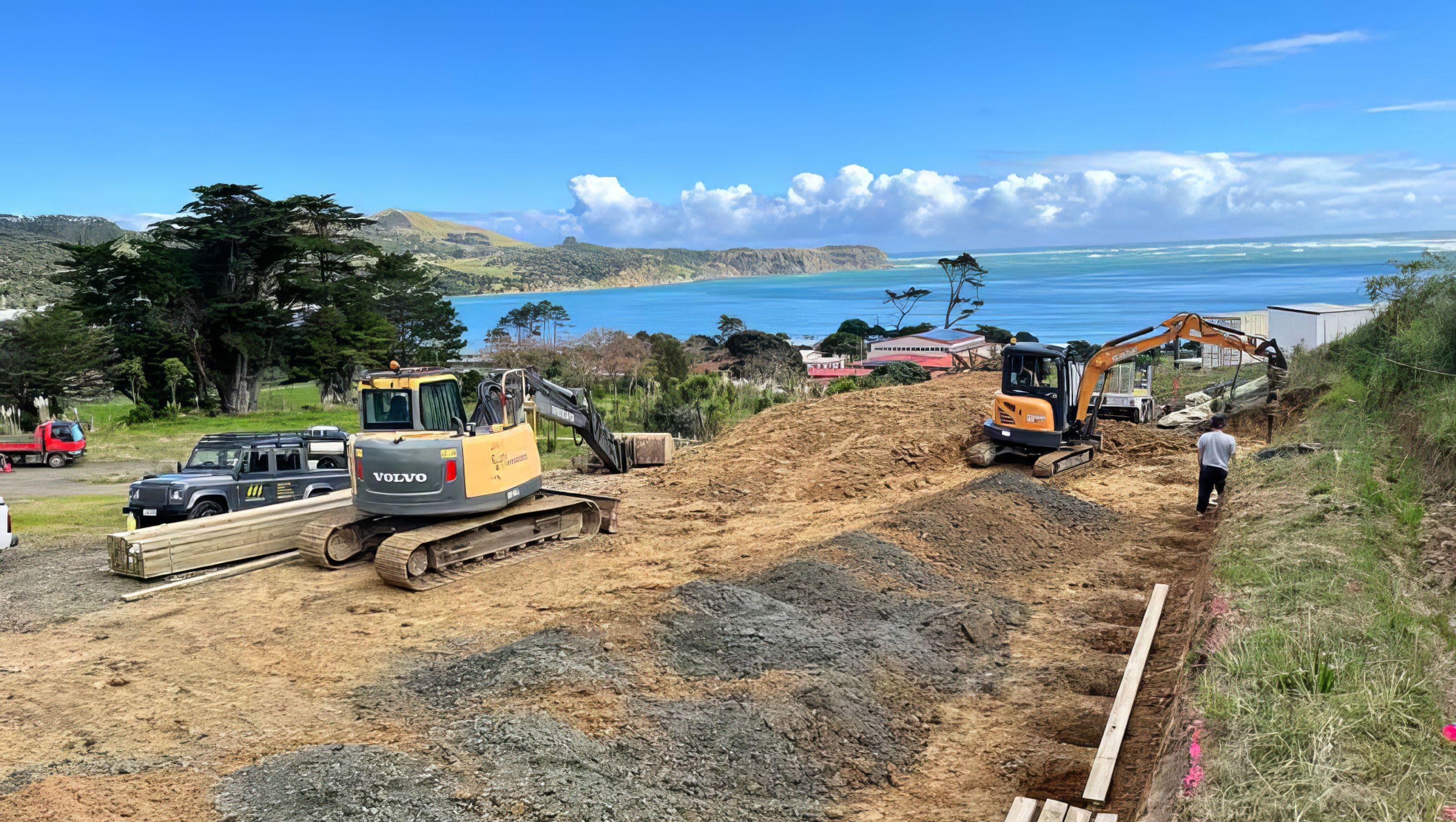 Opononi Retaining Walls