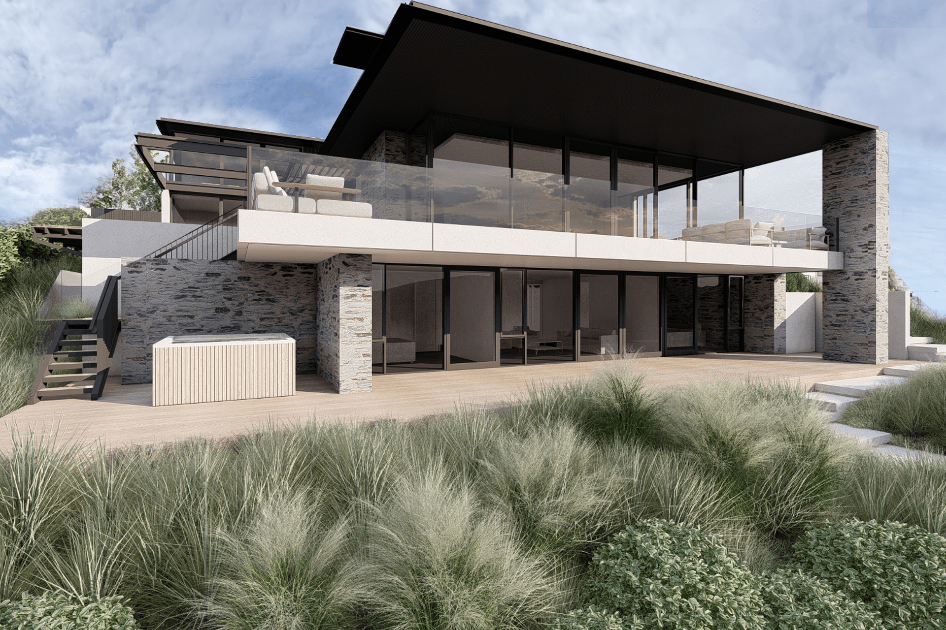 Lake side House