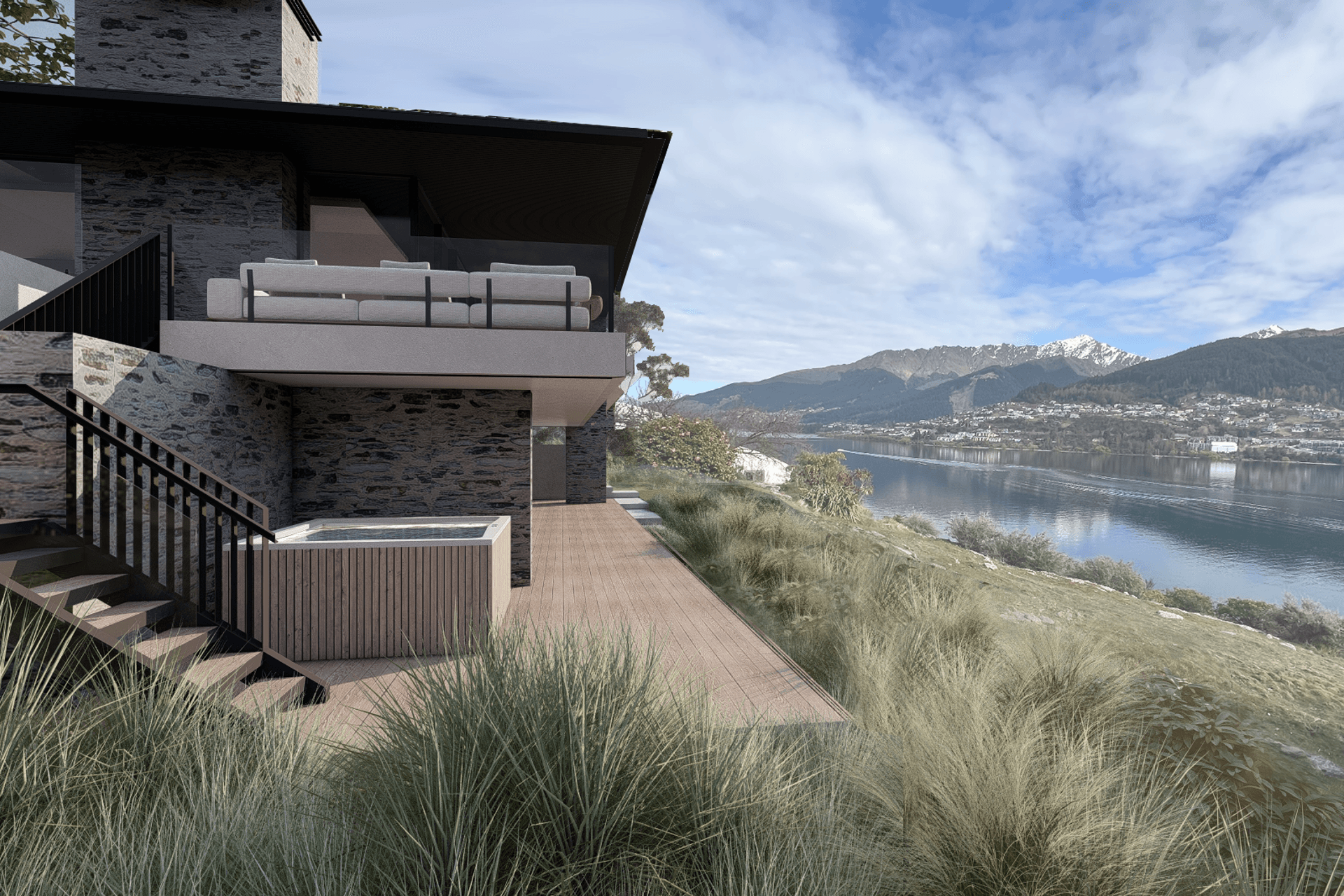 Lake side House