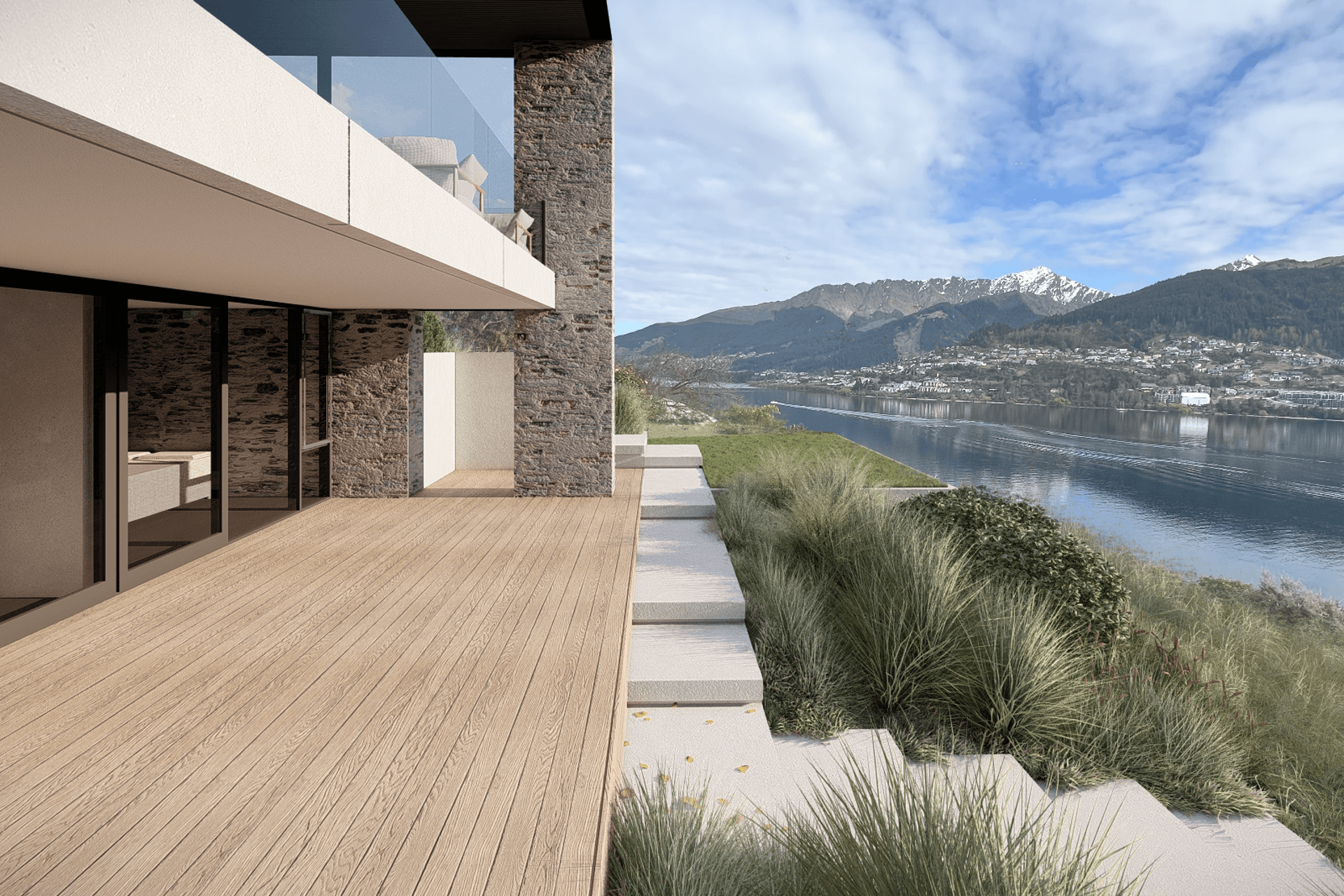 Lake side House