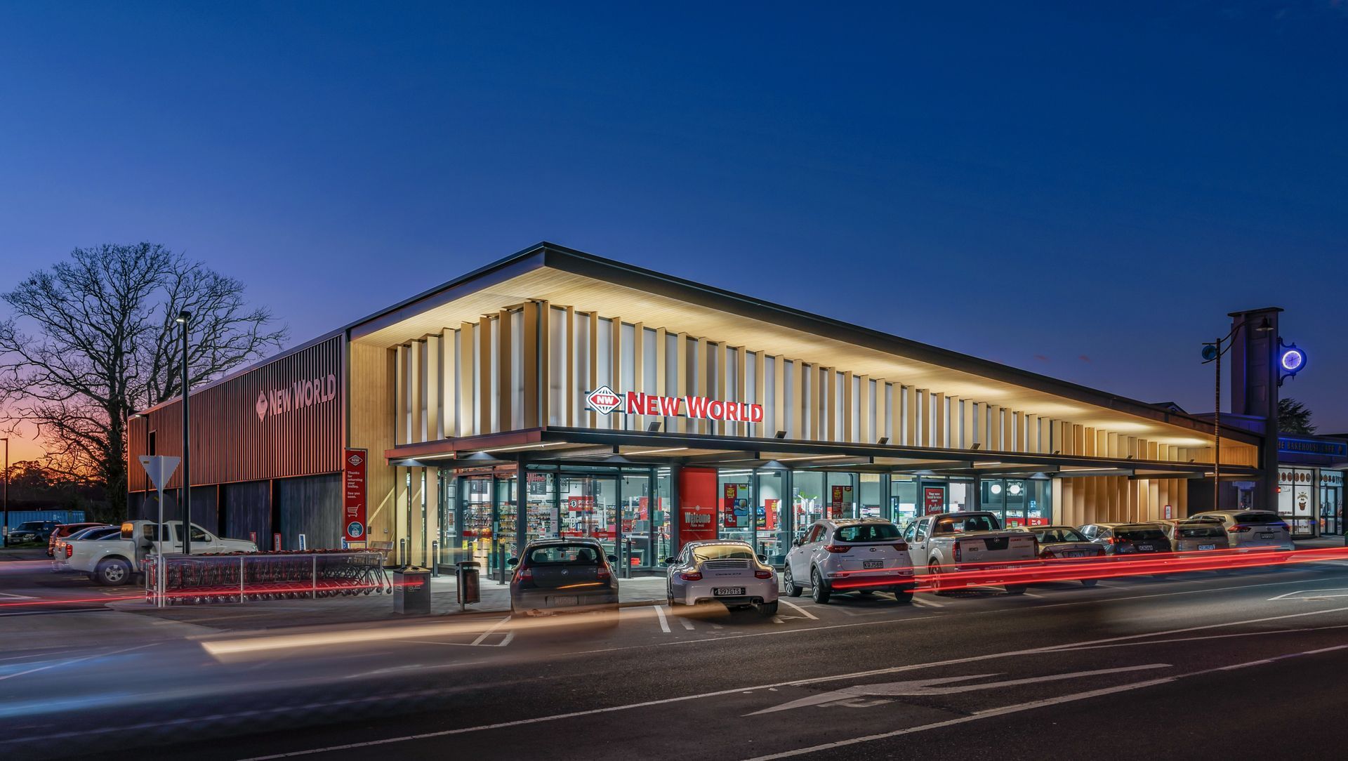 Te Kauwhata - New World Supermarket banner