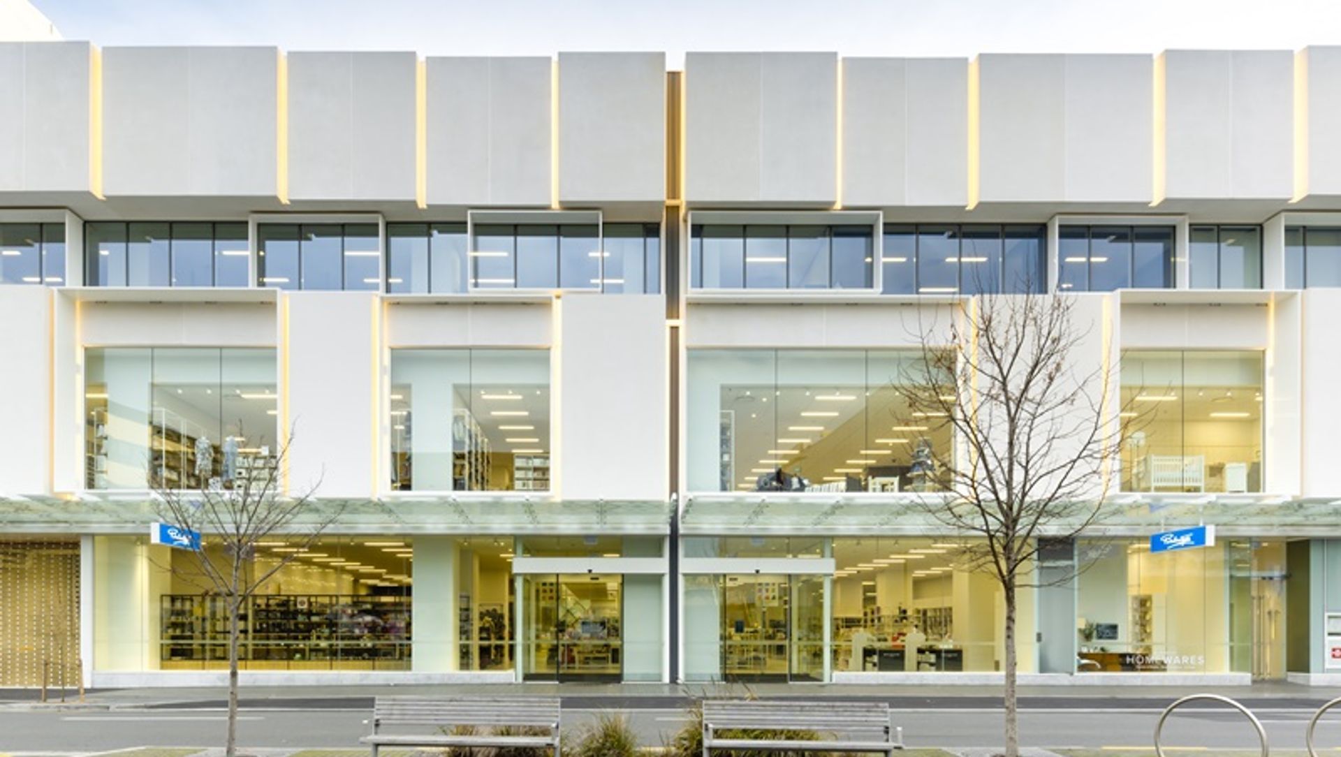 Ballantynes Redevelopment, Christchurch CBD banner