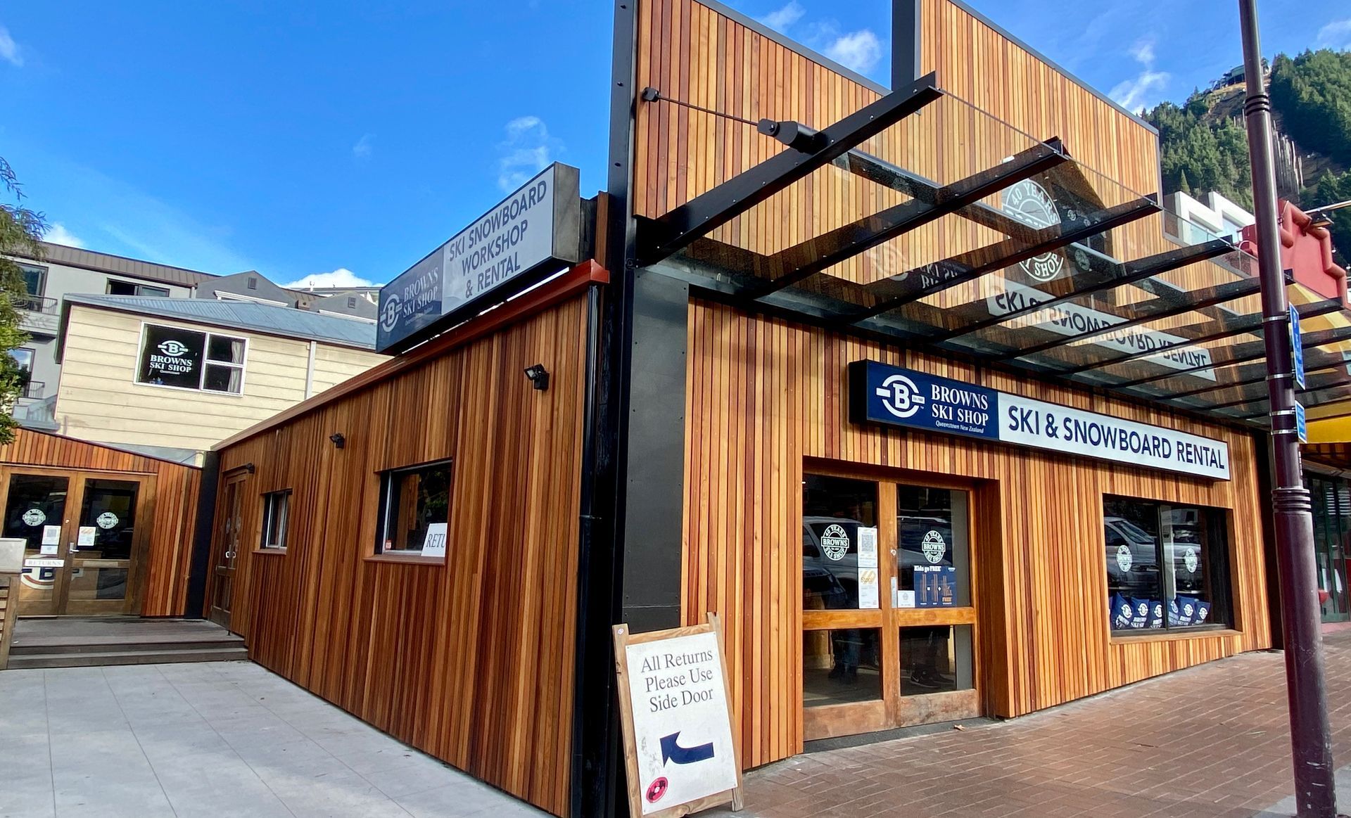 Browns Ski Shop Queenstown Renovation