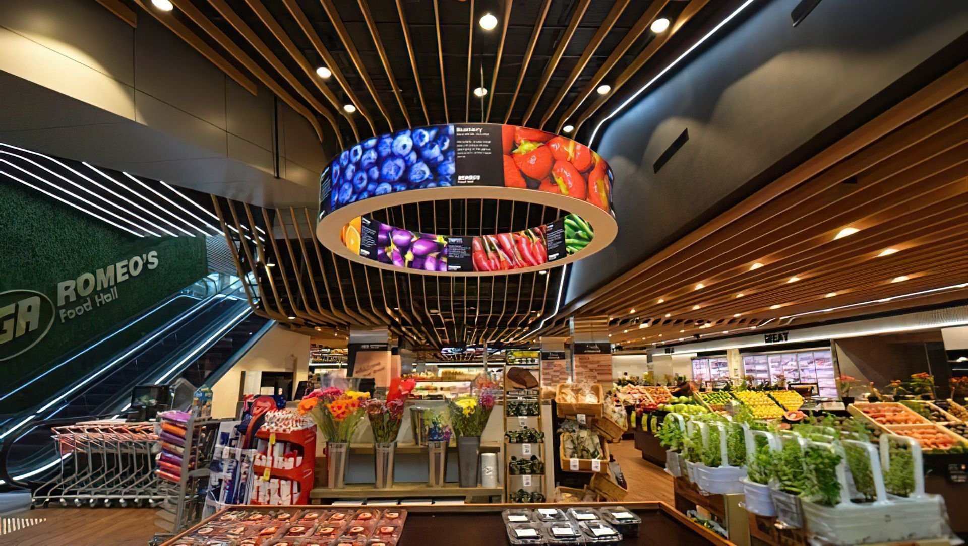 Romeo's Iga Martin Place banner