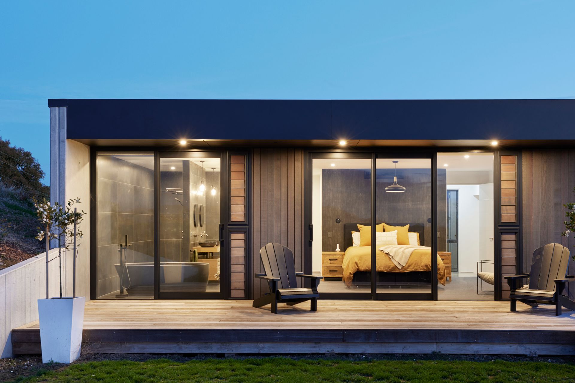 Stepped Ridge House