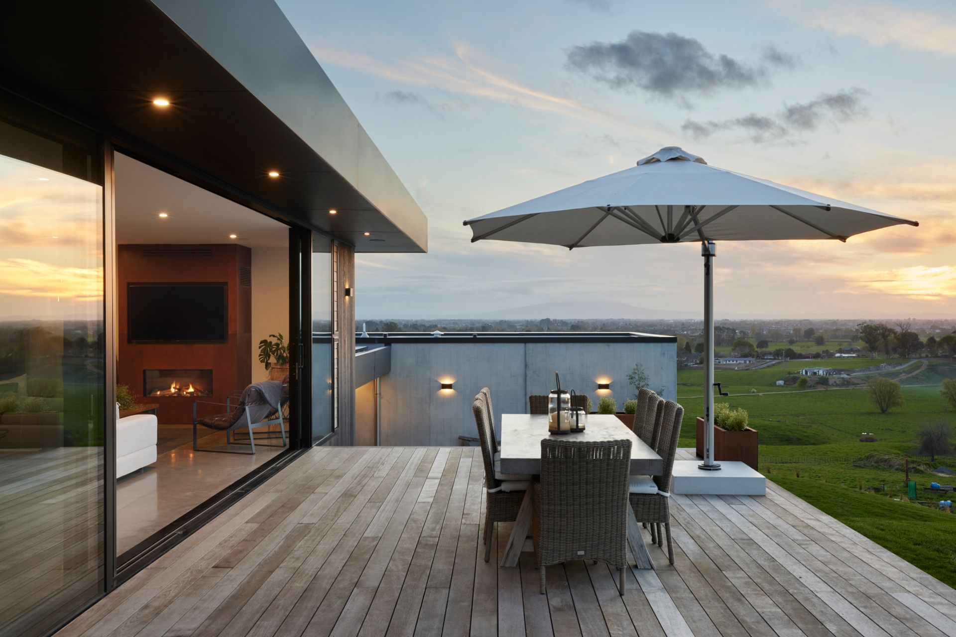 Stepped Ridge House