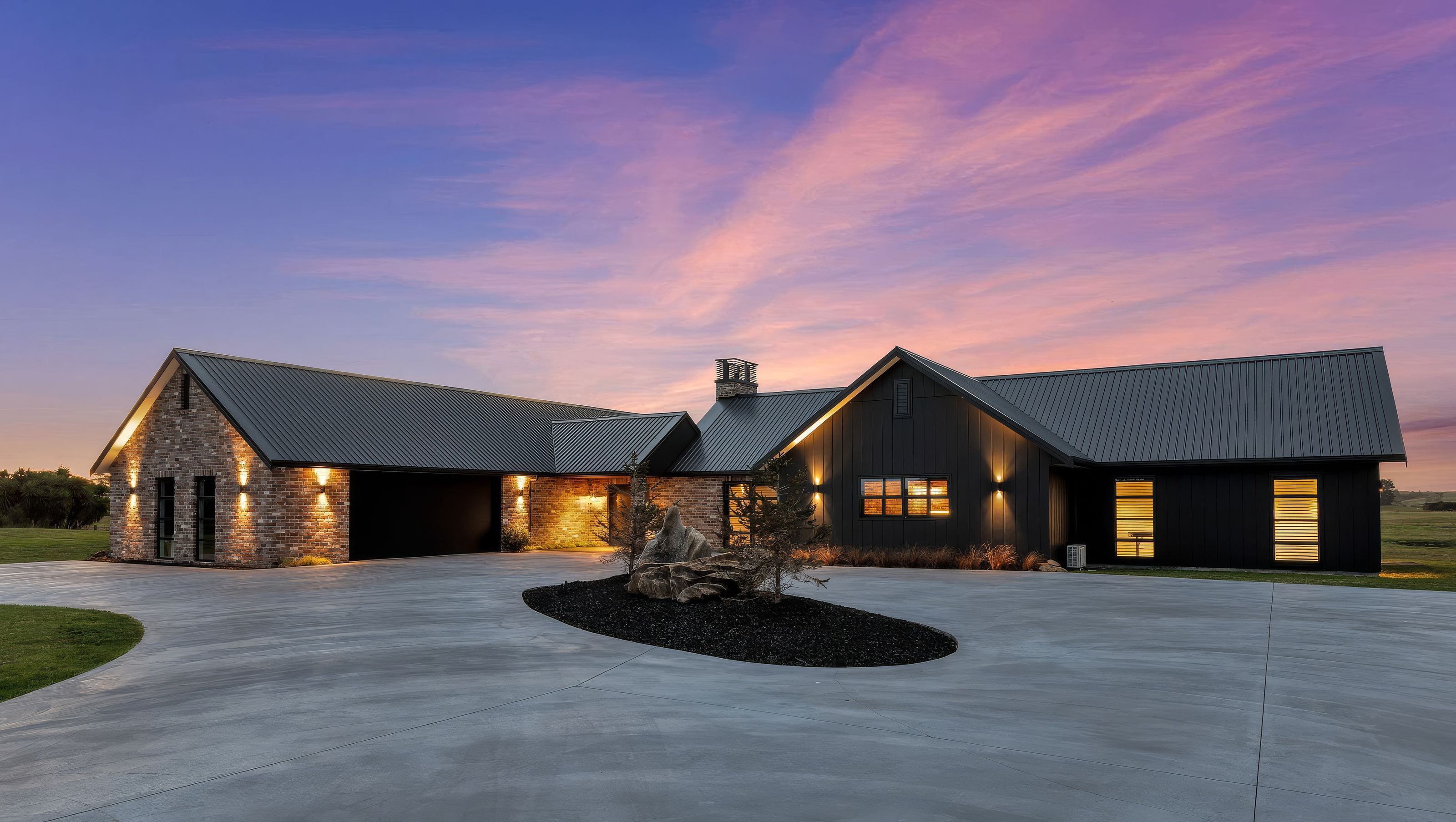 Black & Brick Residence