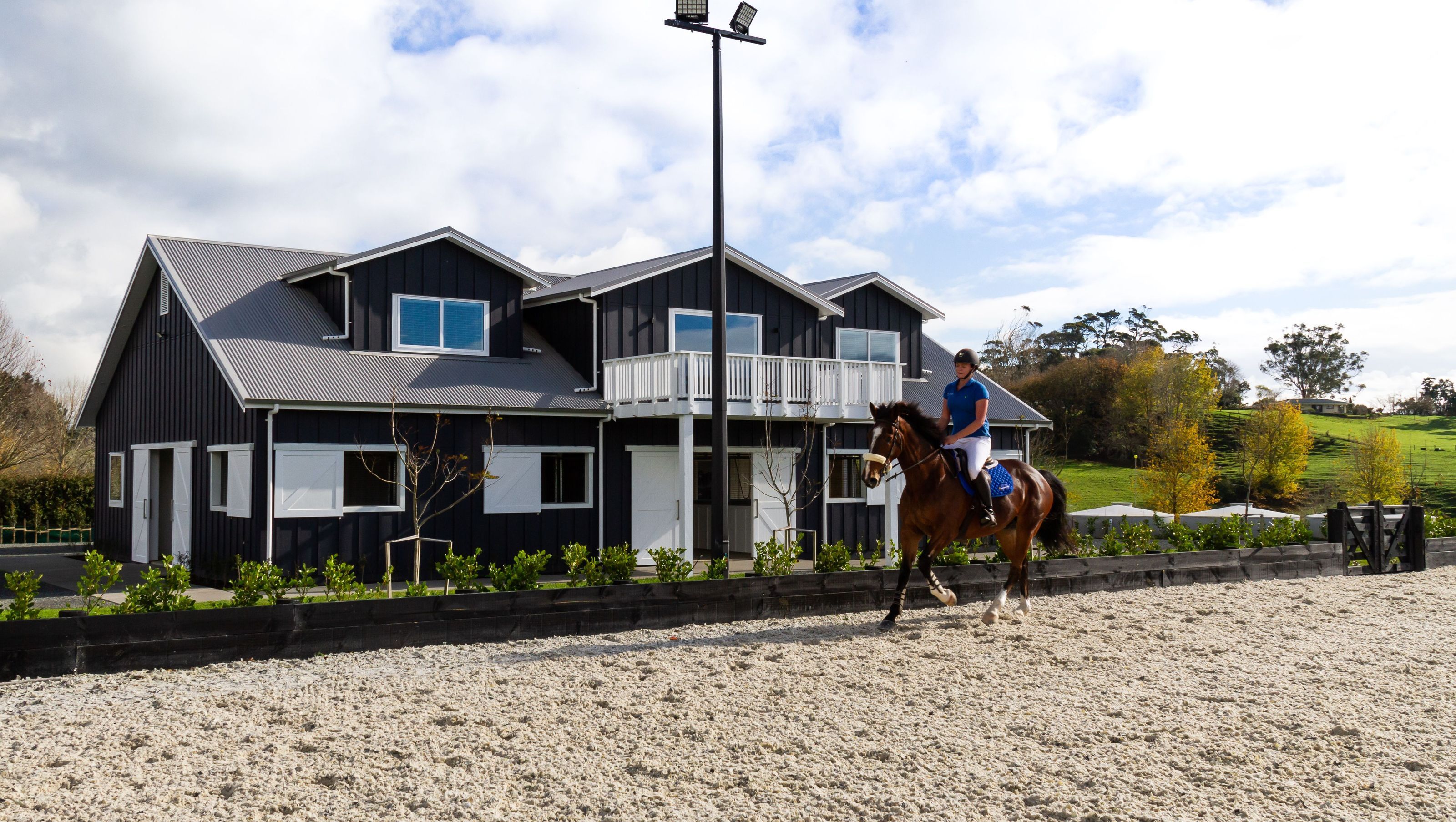 Karaka barn with stables