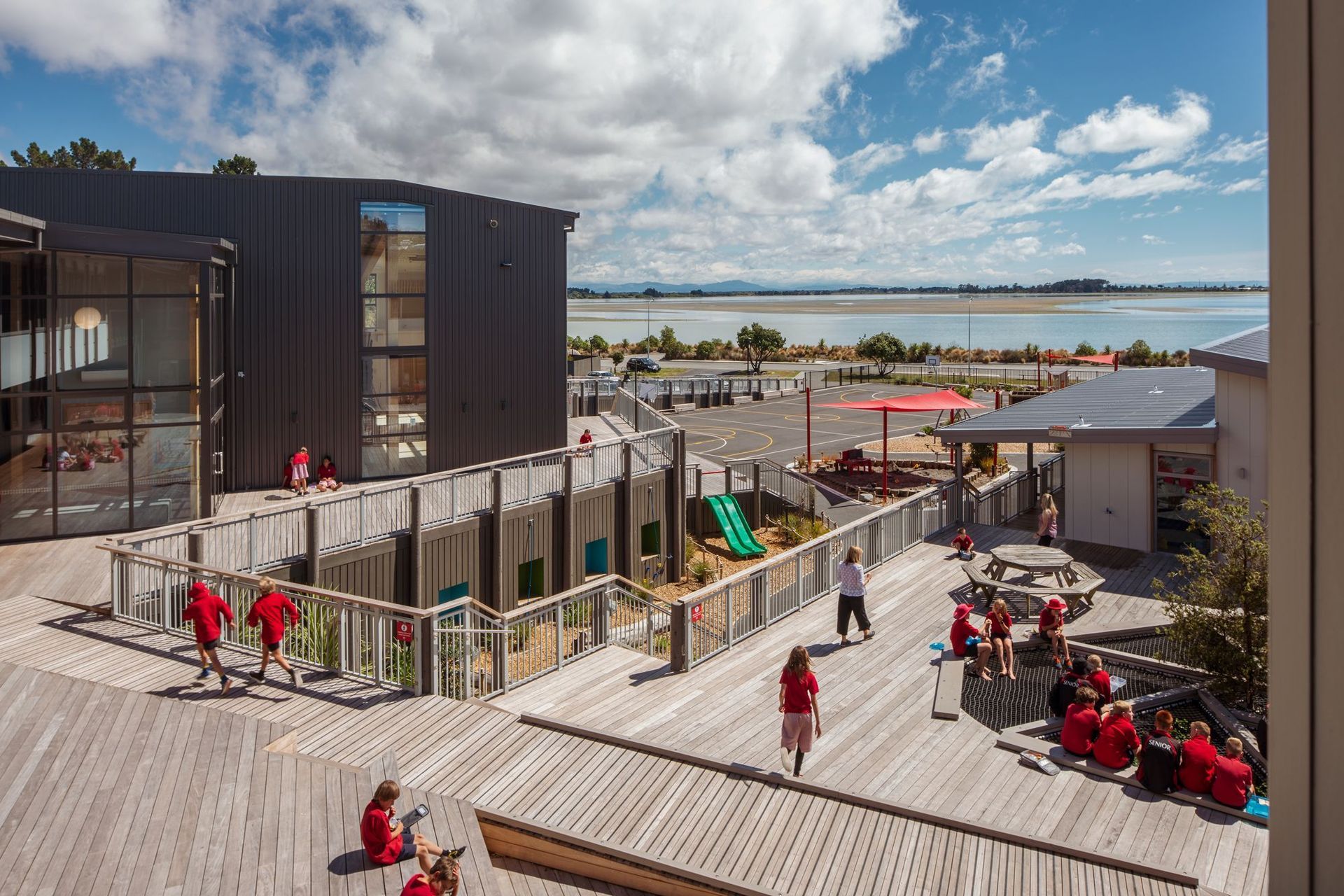 The impressive playground has become something of a destination, as has the hall, both of which are available for use by the local communtiy.
