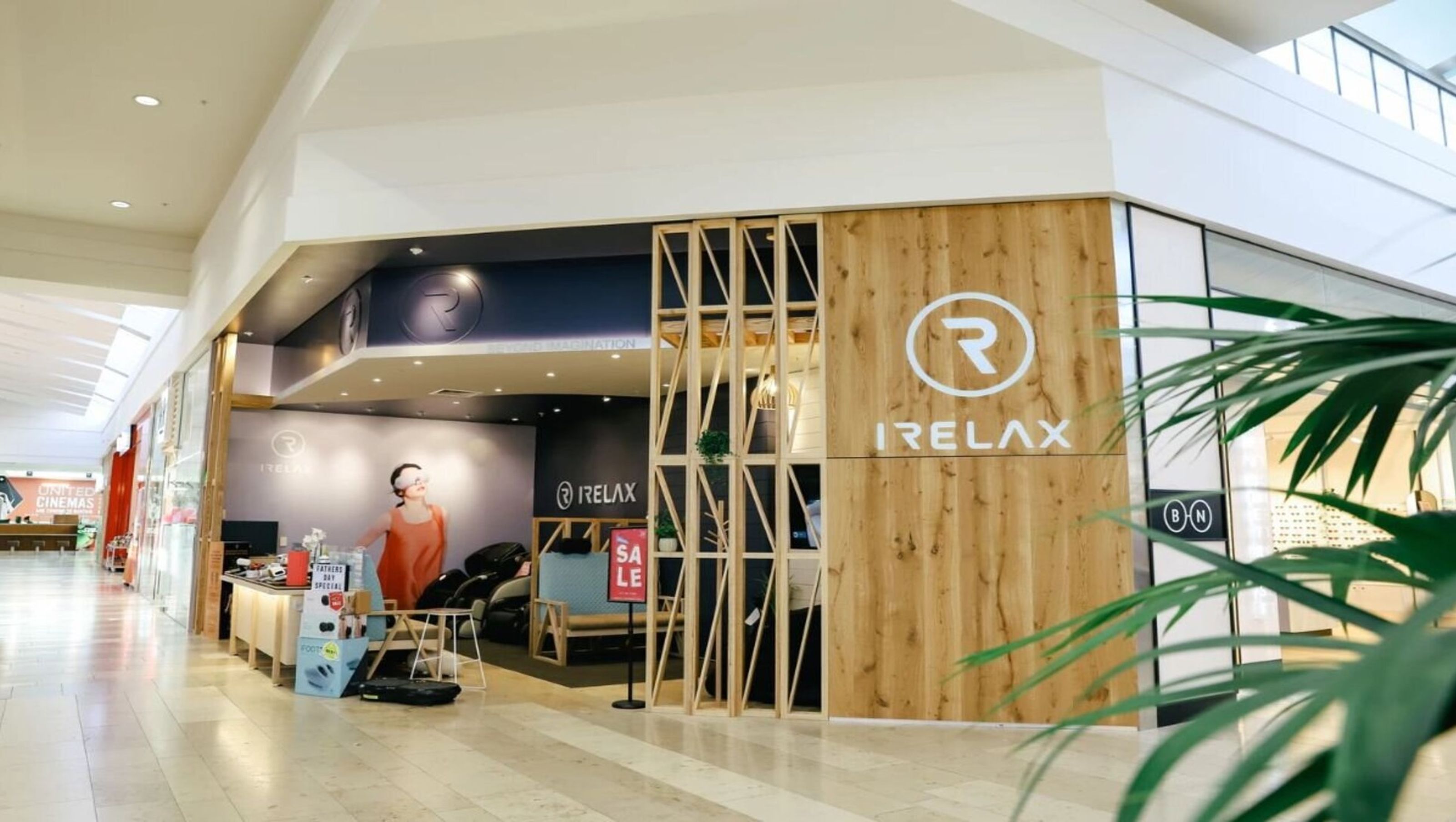 Irelax Bayfair Fitout