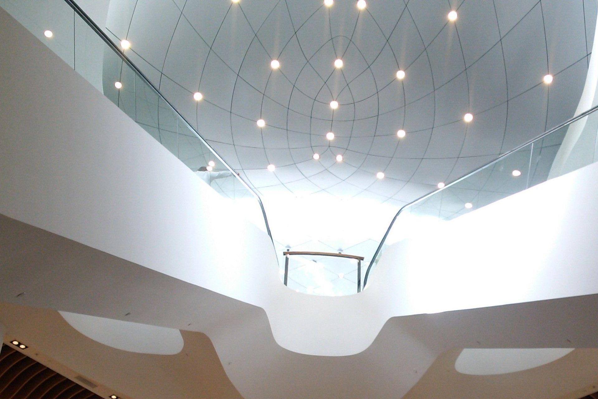 Studco's Concealed Suspended Ceiling Systems were installed throughout the interior corridors of Eastland Shopping Centre.