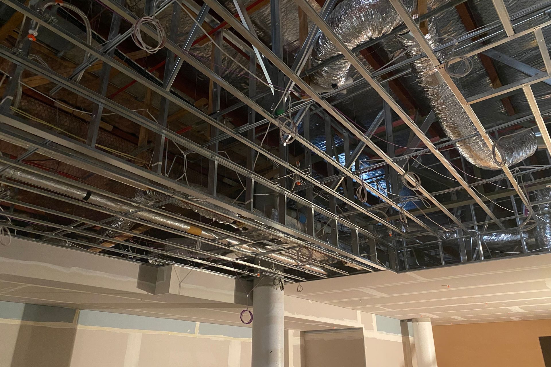Ceiling Grid Install, Fixing &amp; Stopping