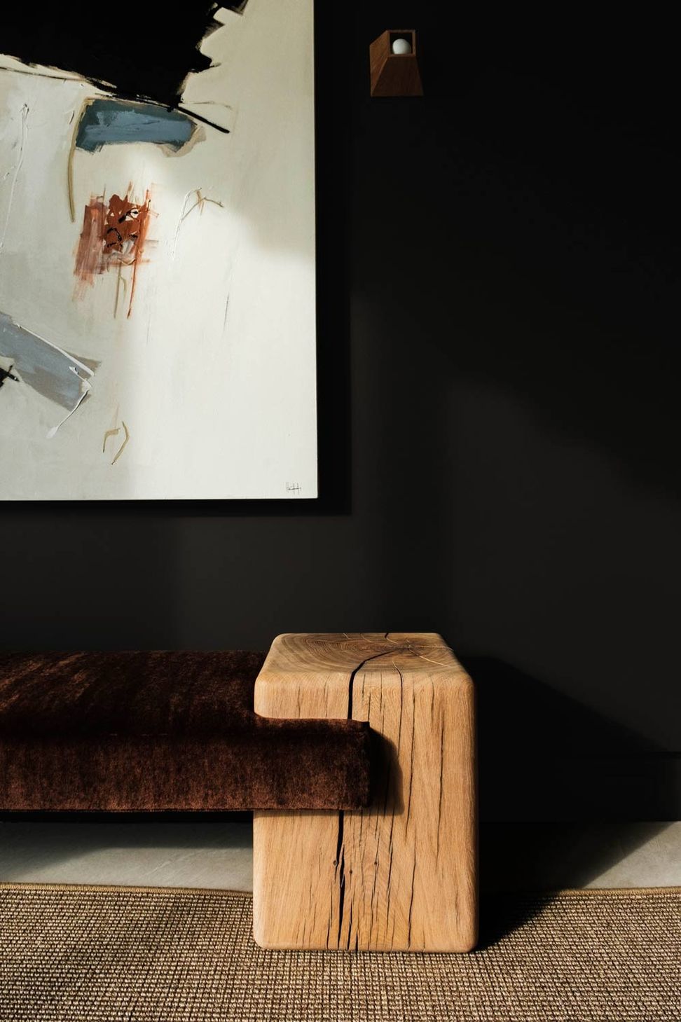 imgi5custom-wooden-bench-and-minimal-painting-in-dark-hamptons-interior-design.jpg