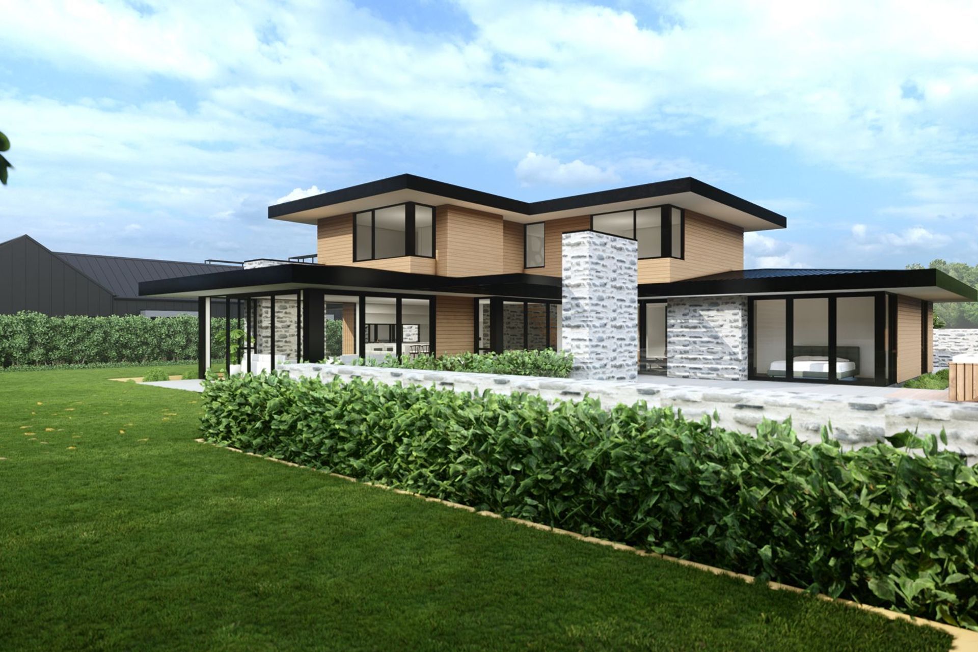 Flat Roof House