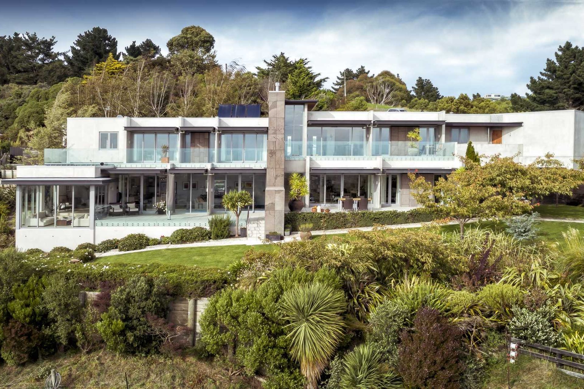 House into the hill