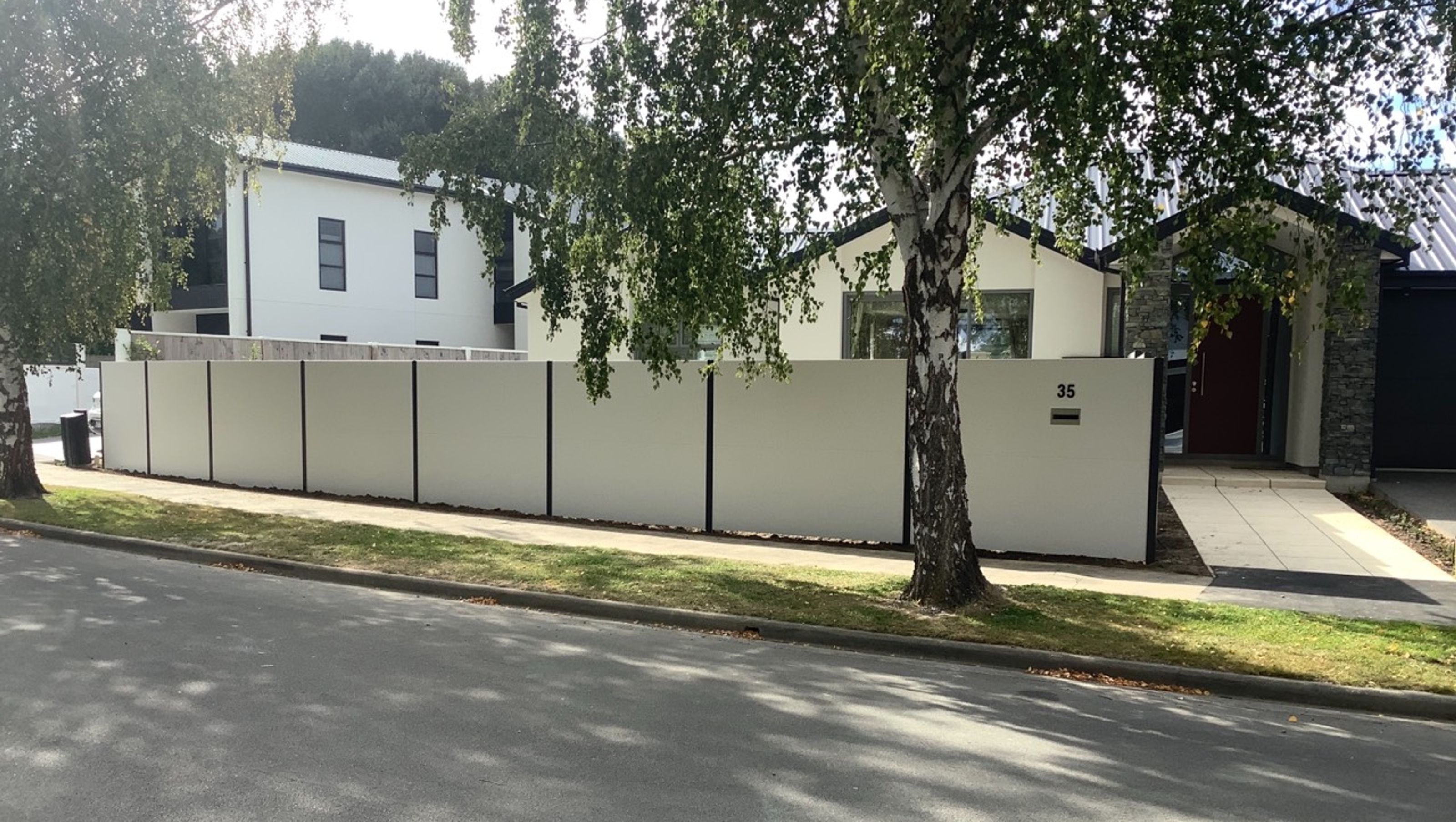 Christchurch Privacy Wall