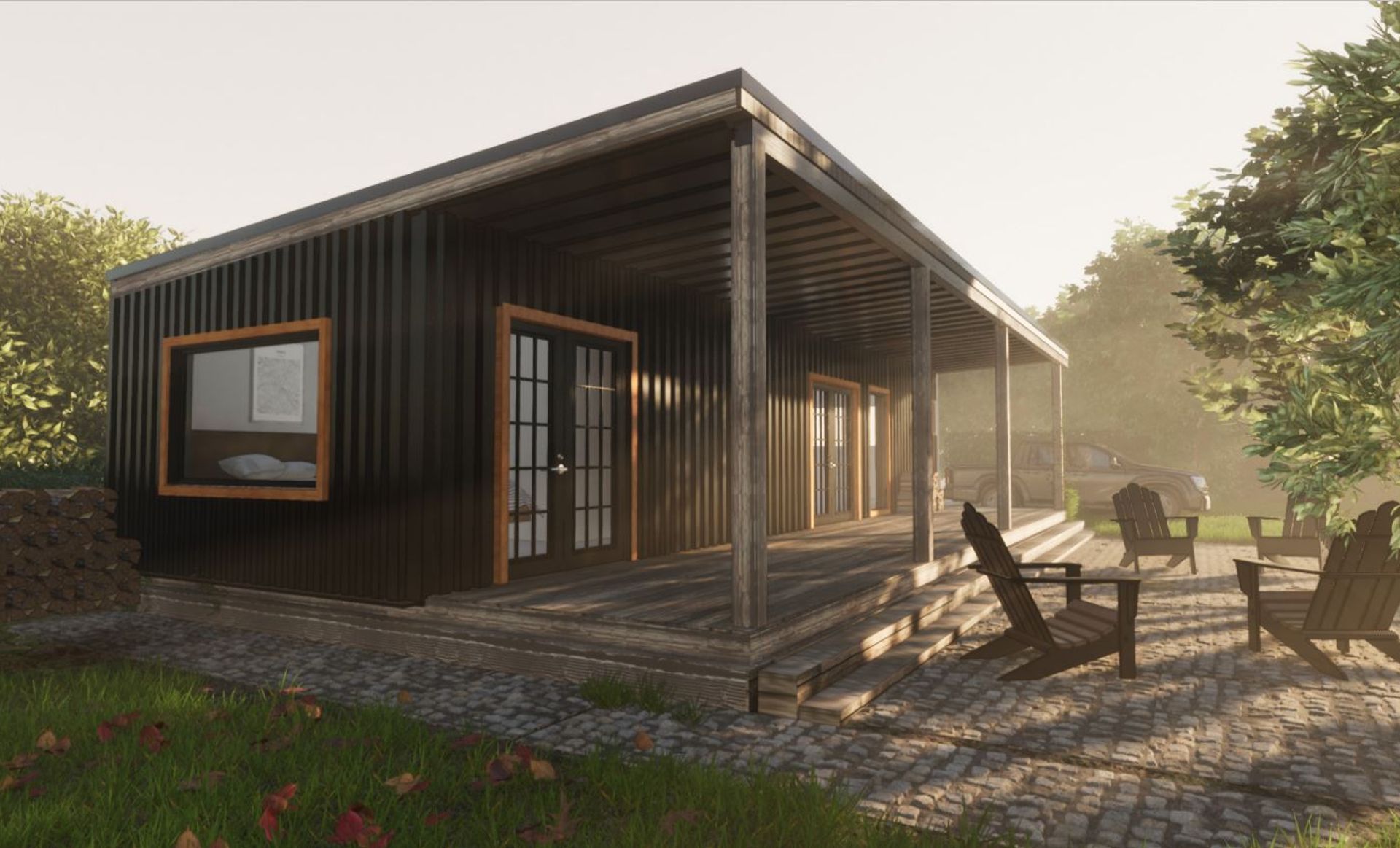 Off-Grid Cabin