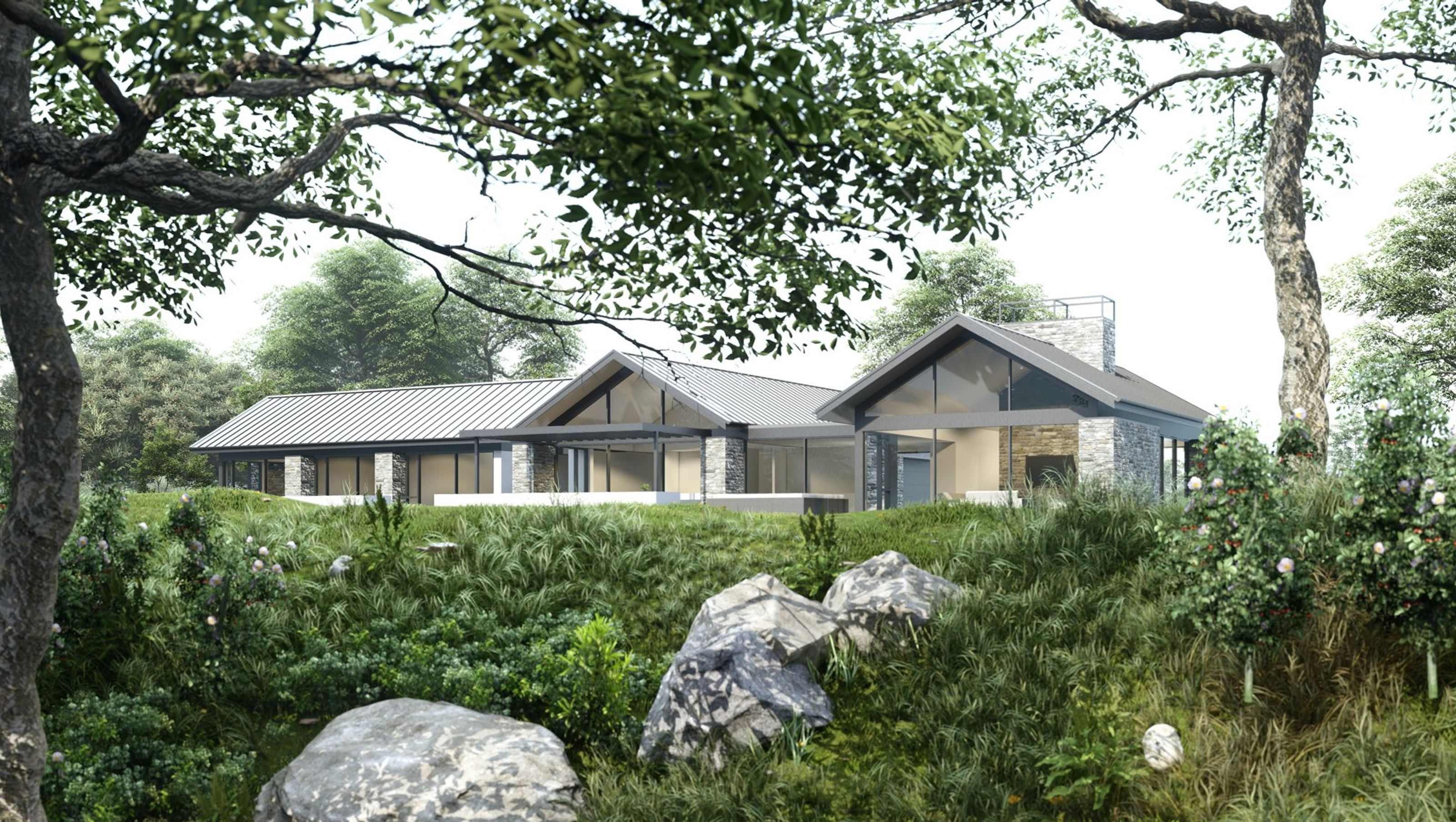 Triple Gable House