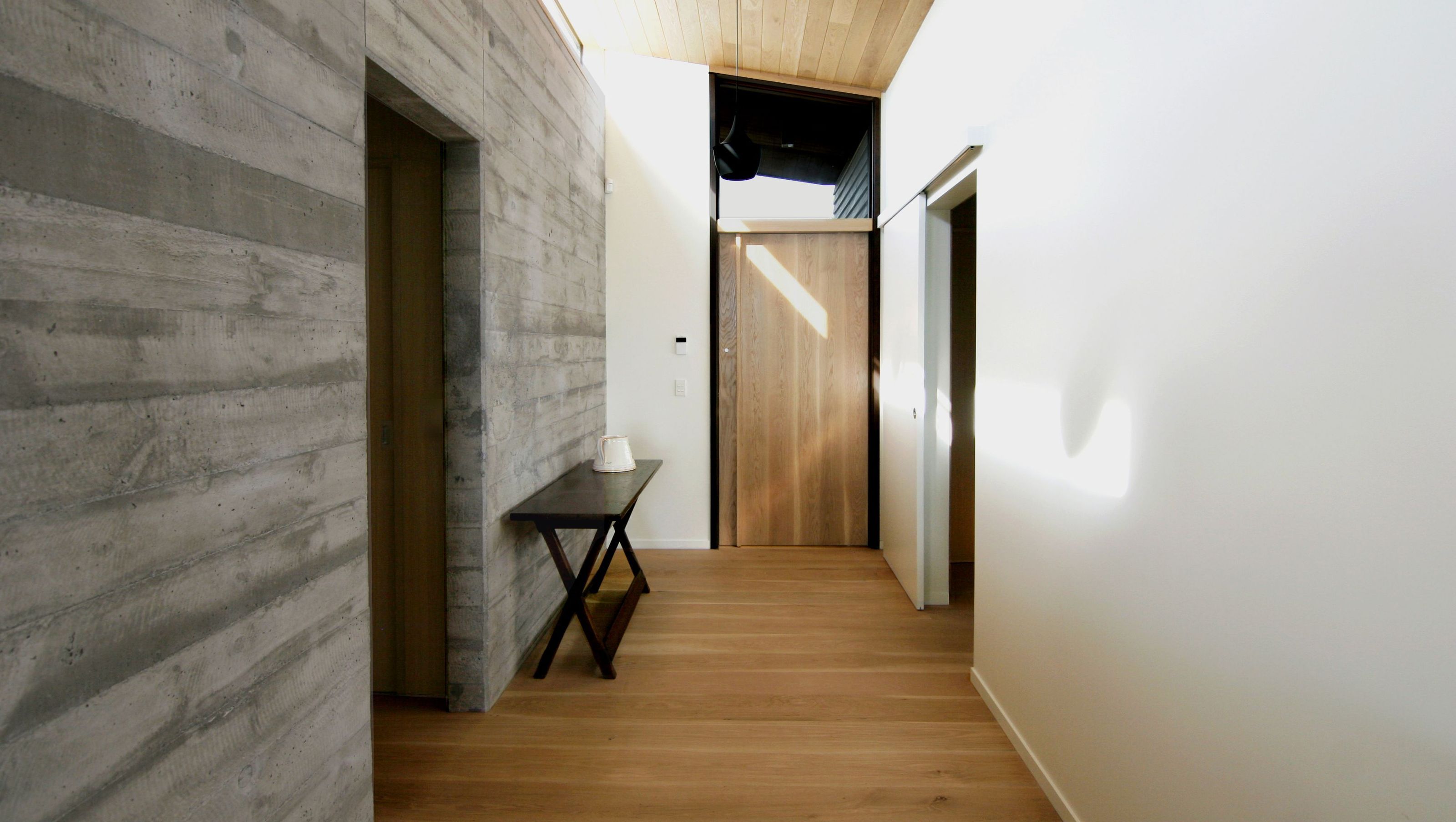 Cedar Oak Concrete Home
