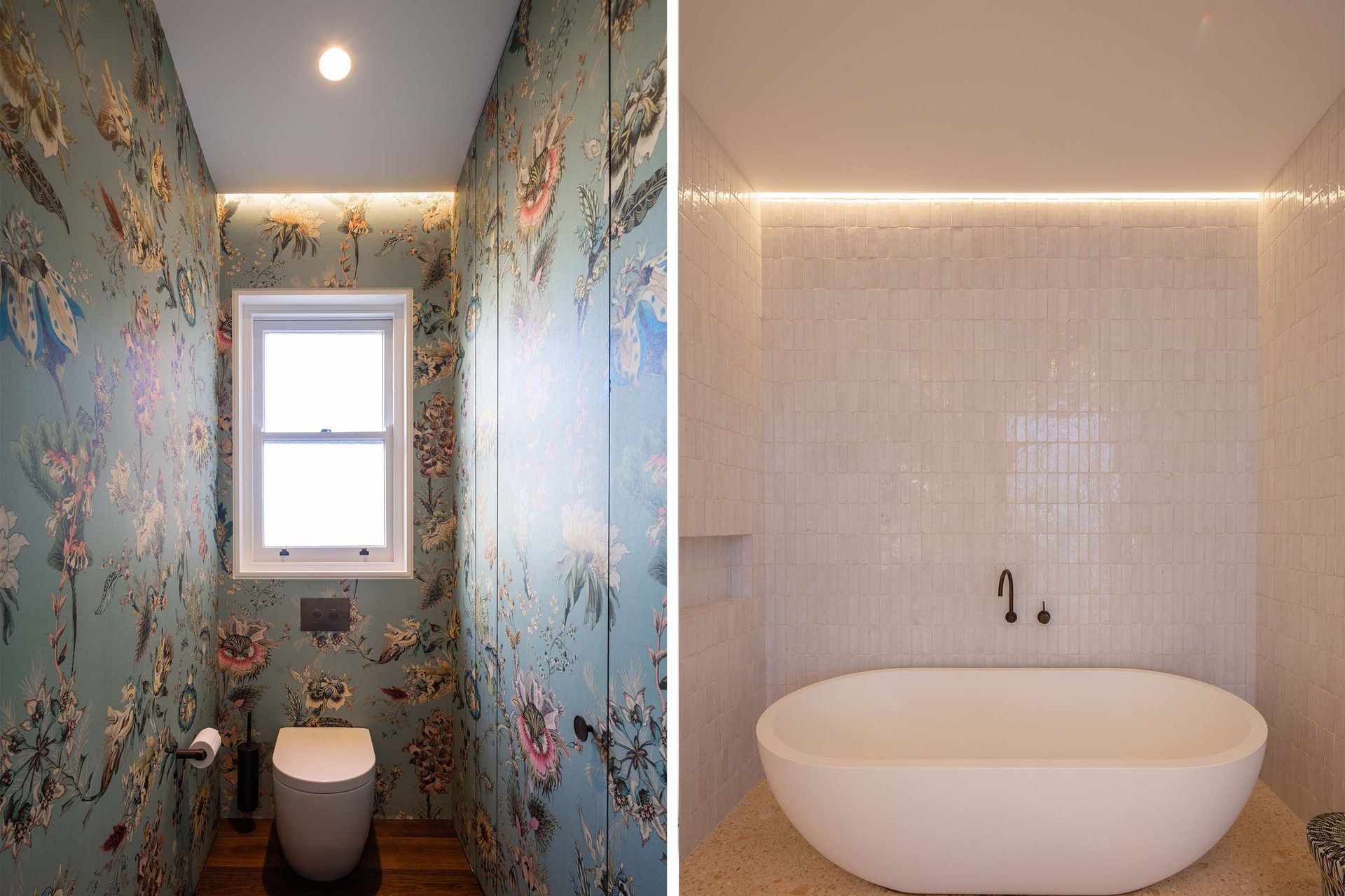 In Iririki House LED lighting has been placed inside the Shadowline Diffuser Pro creating an ambient lighting feature