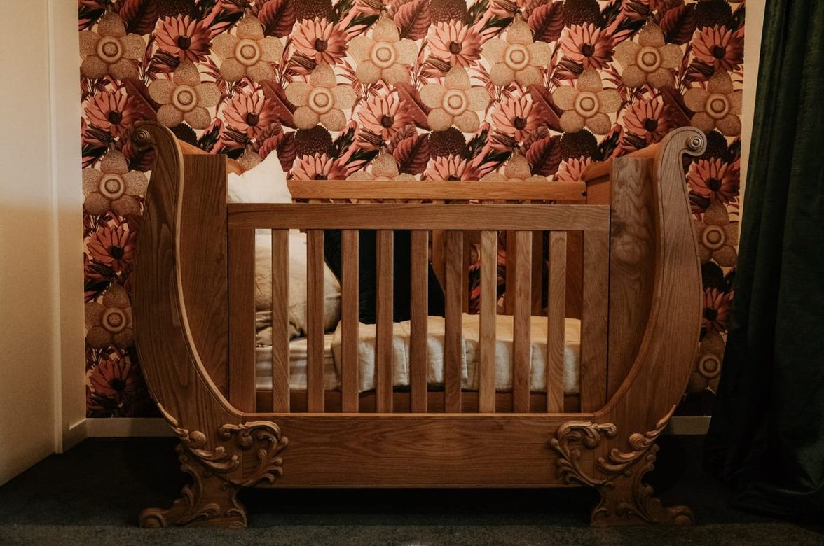 Private Project - Sleigh Bed Cot