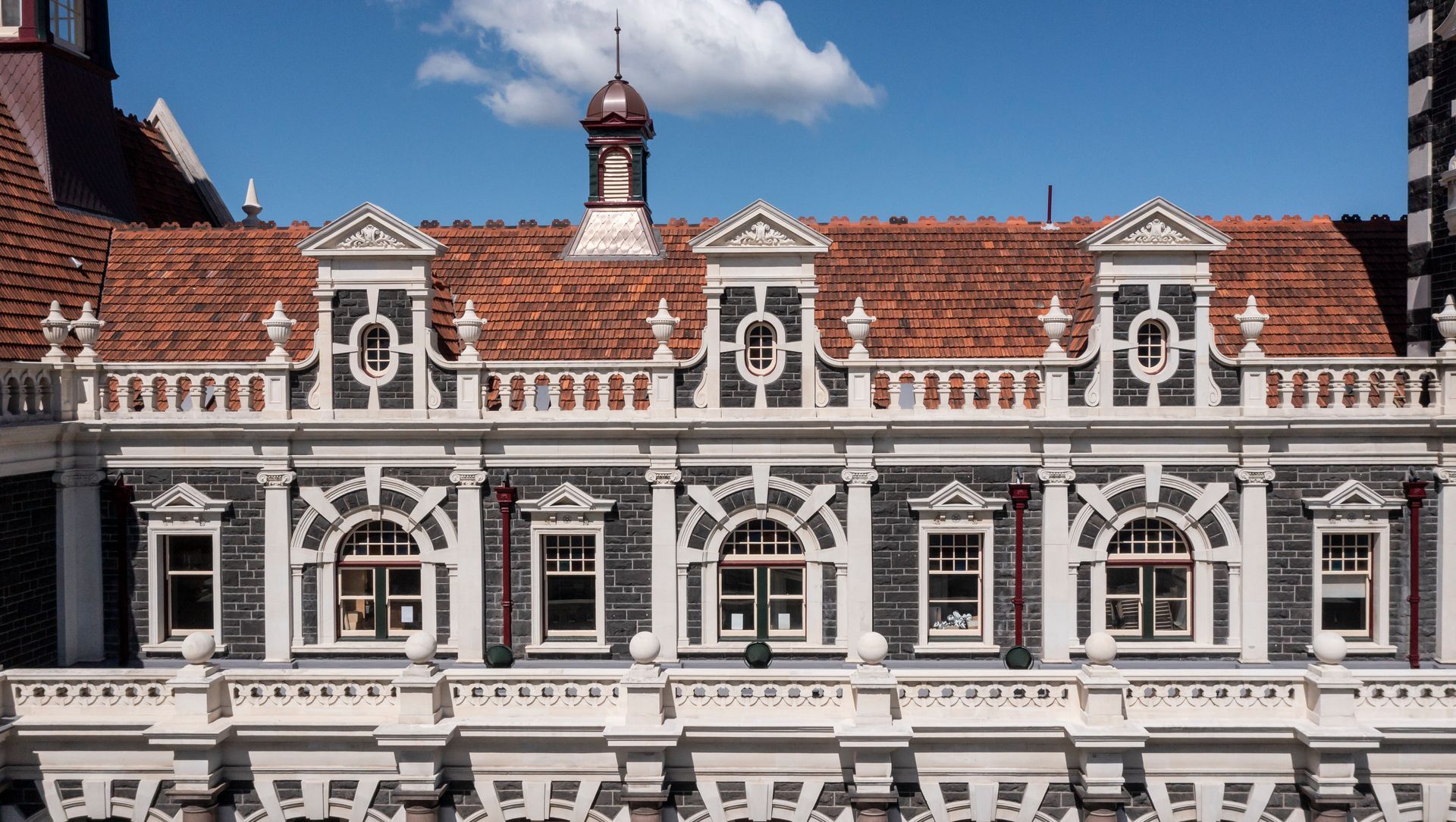 Dunedin Railway Station banner