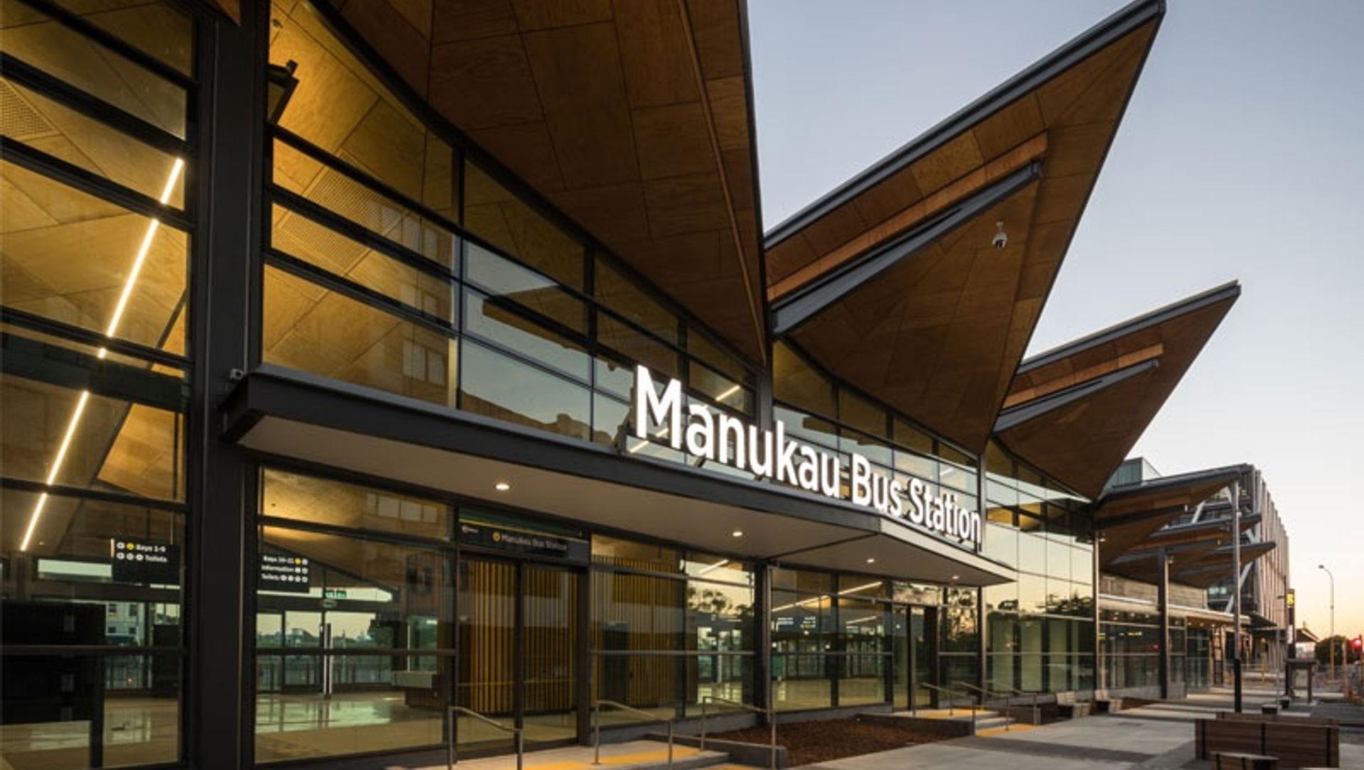 Manukau Bus Interchange banner