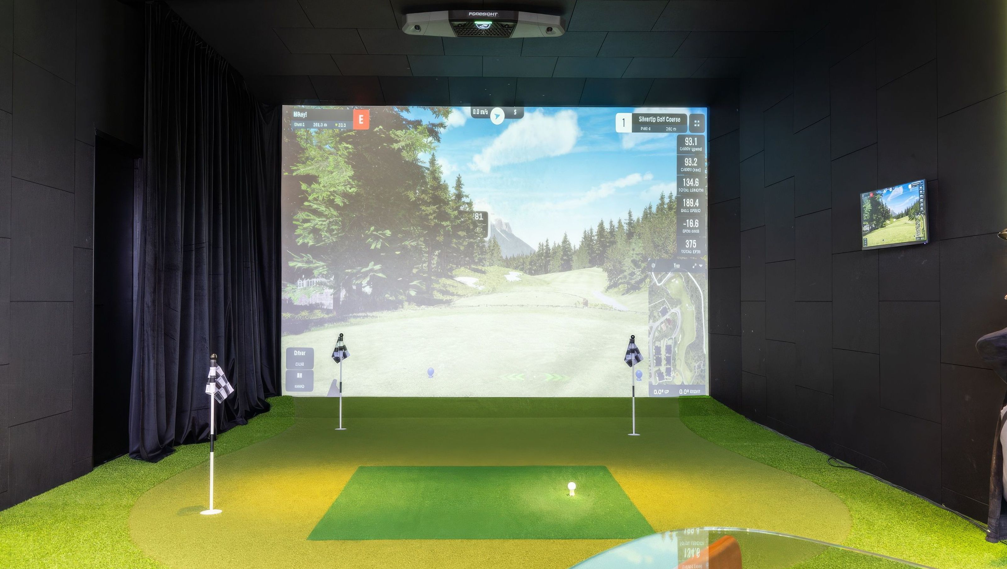 Acoustic Golf Simulator