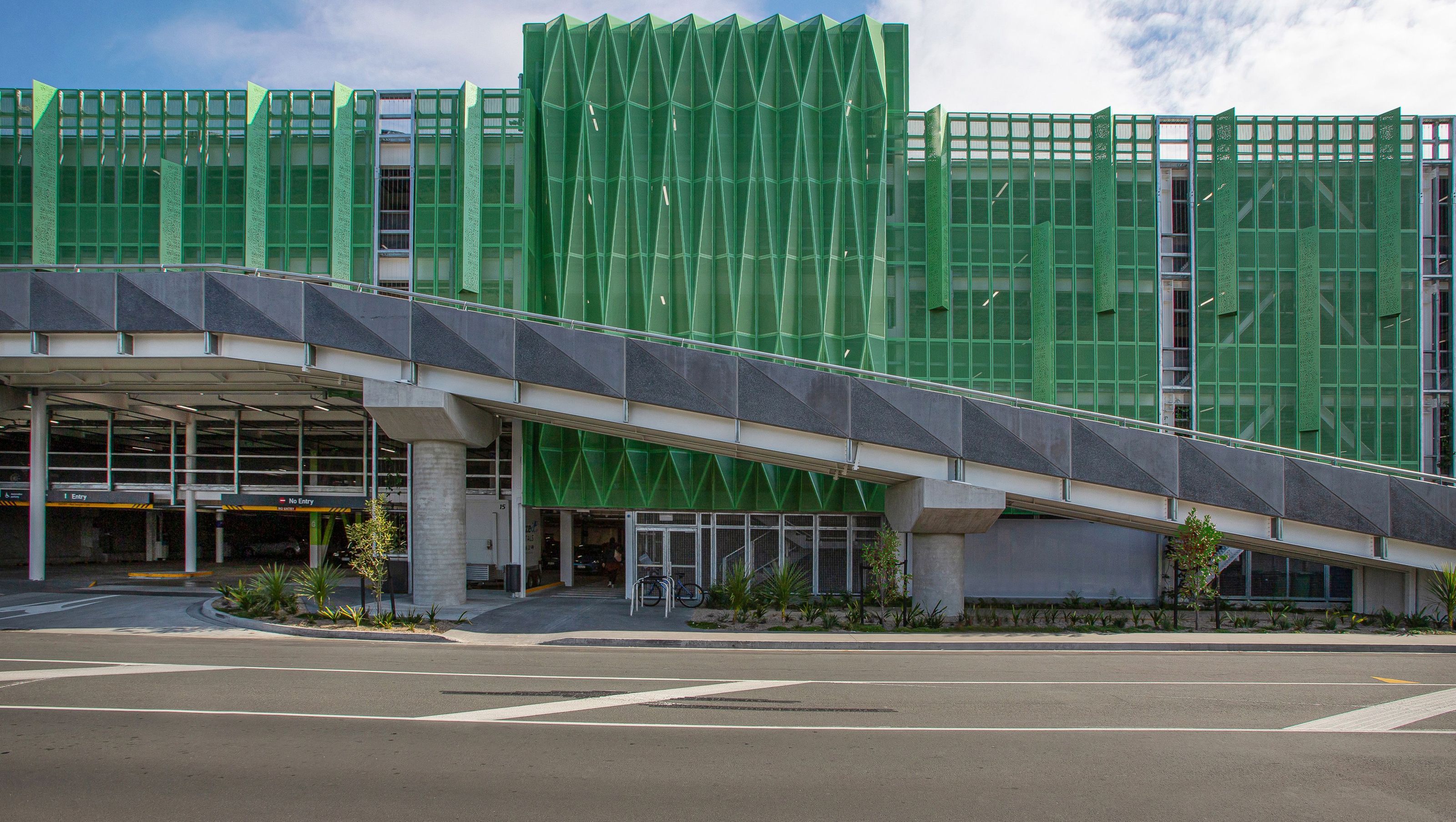 Sylvia Park Steel Carpark