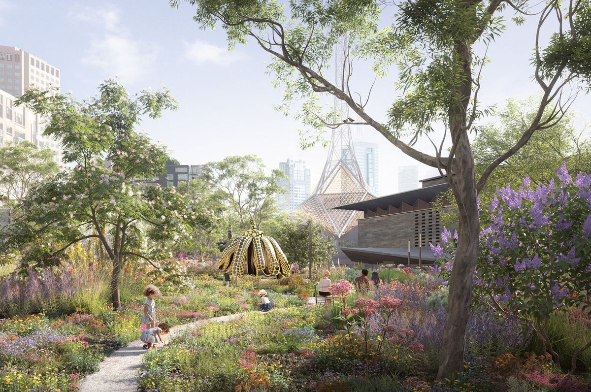 Melbourne Arts Precinct Transformation: Laak Boorndap Urban Garden