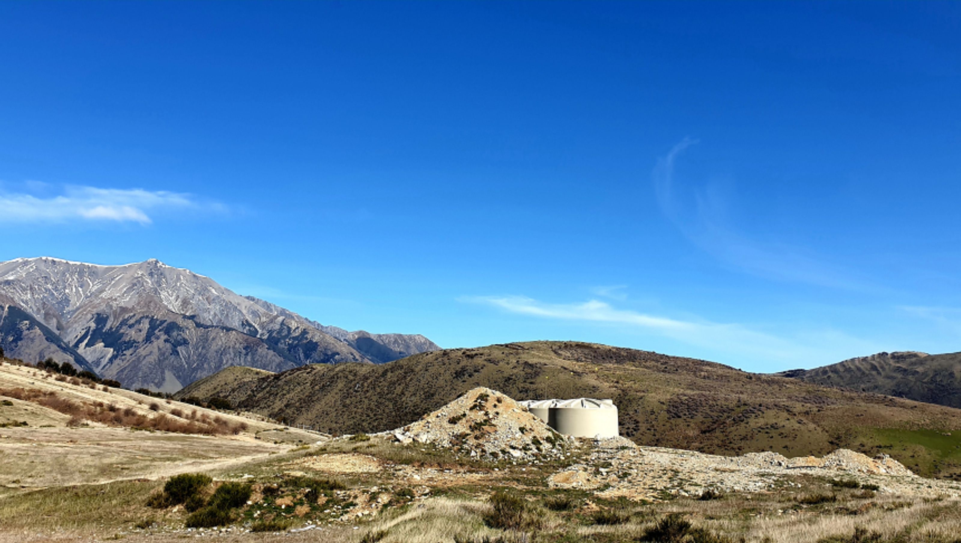 Water Storage at Mt White