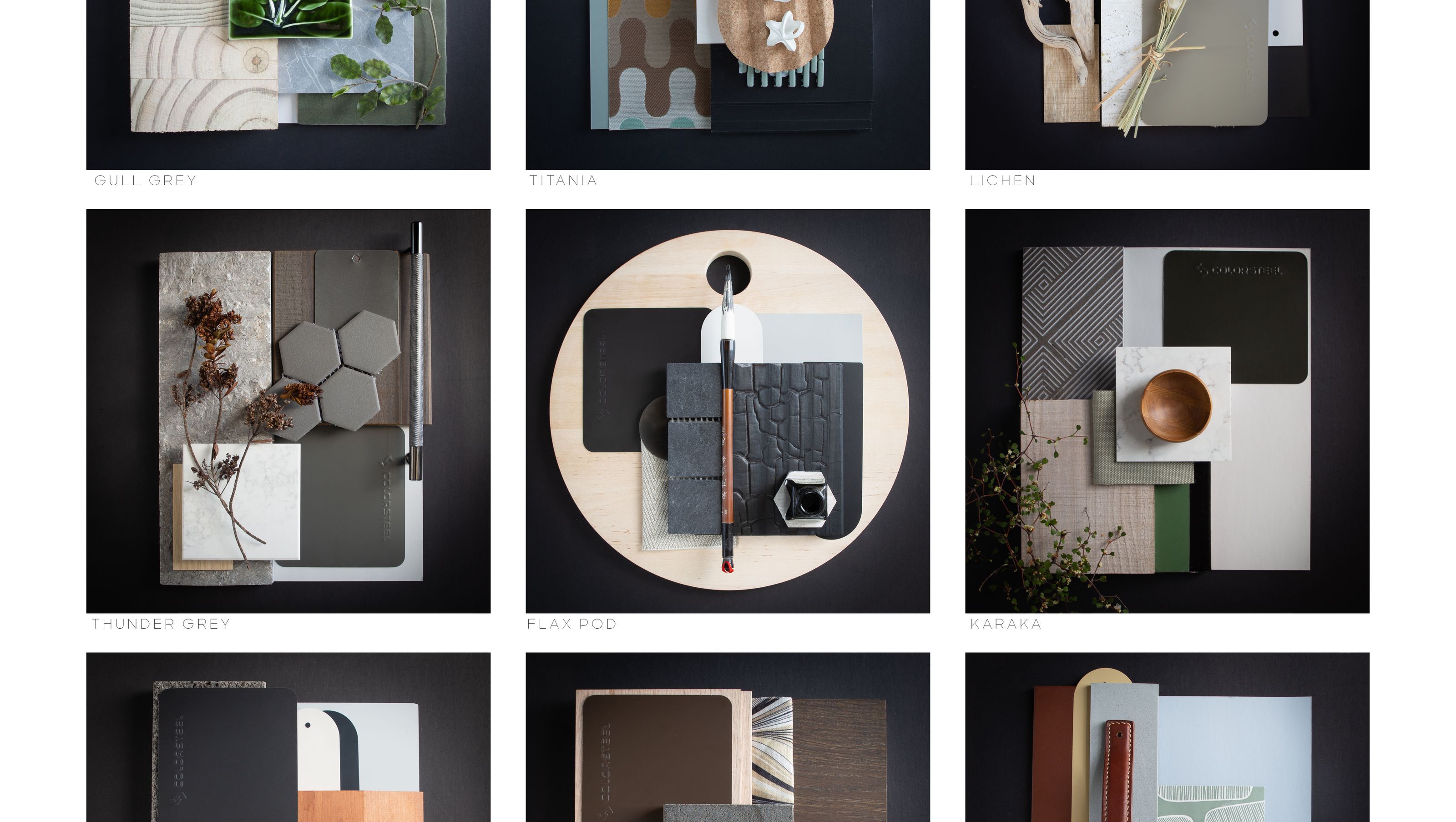 Colorsteel Moodboards