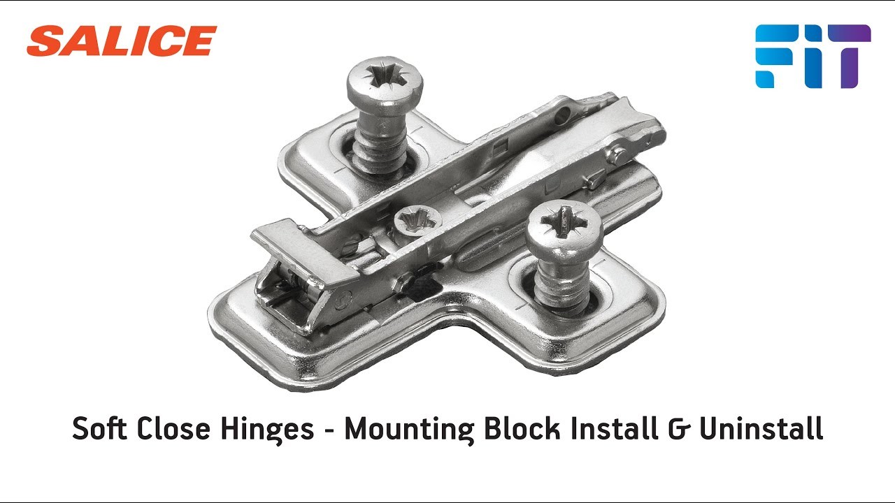 Salice Soft Close Concealed Hinges gallery detail image