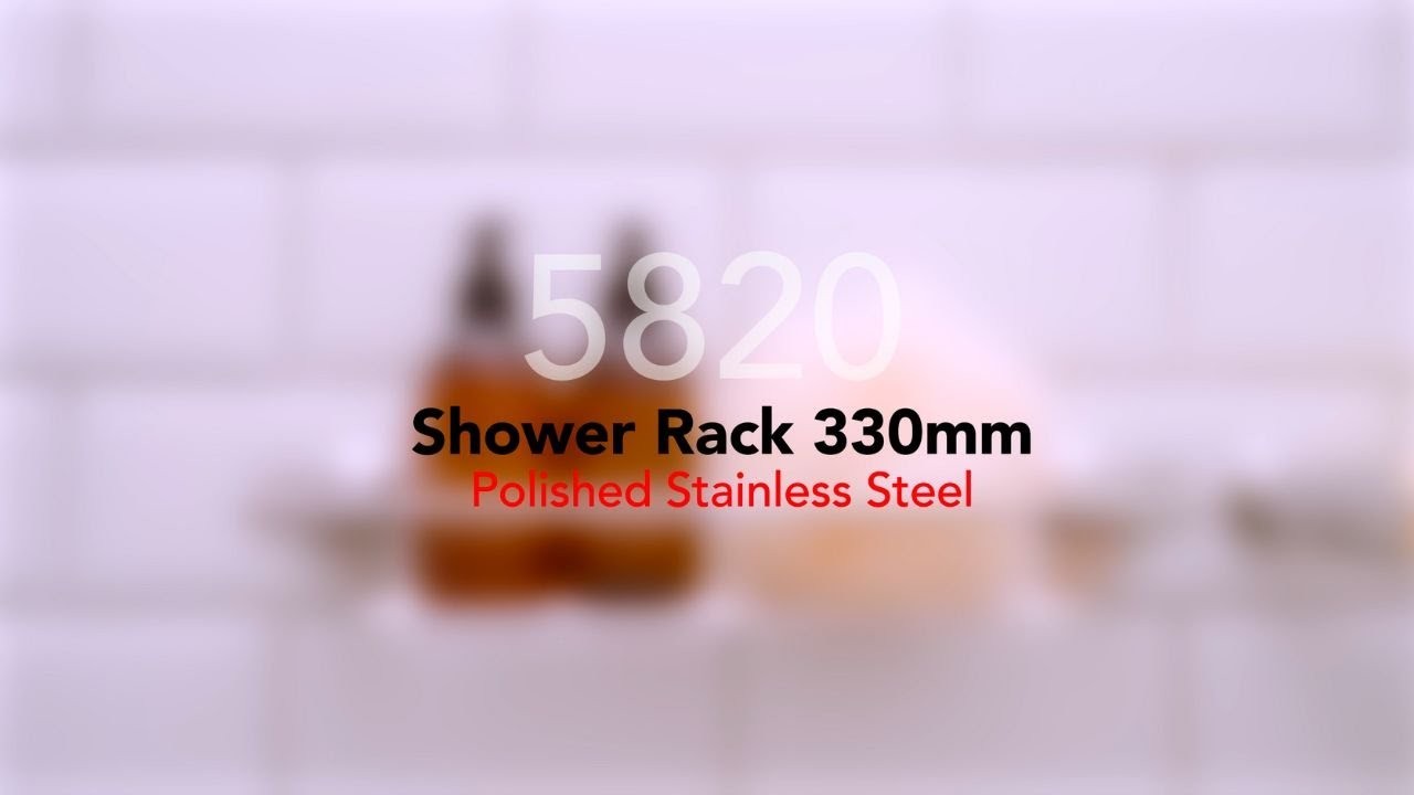 Shower Rack 330mm - 5800 Series Number 5820 gallery detail image