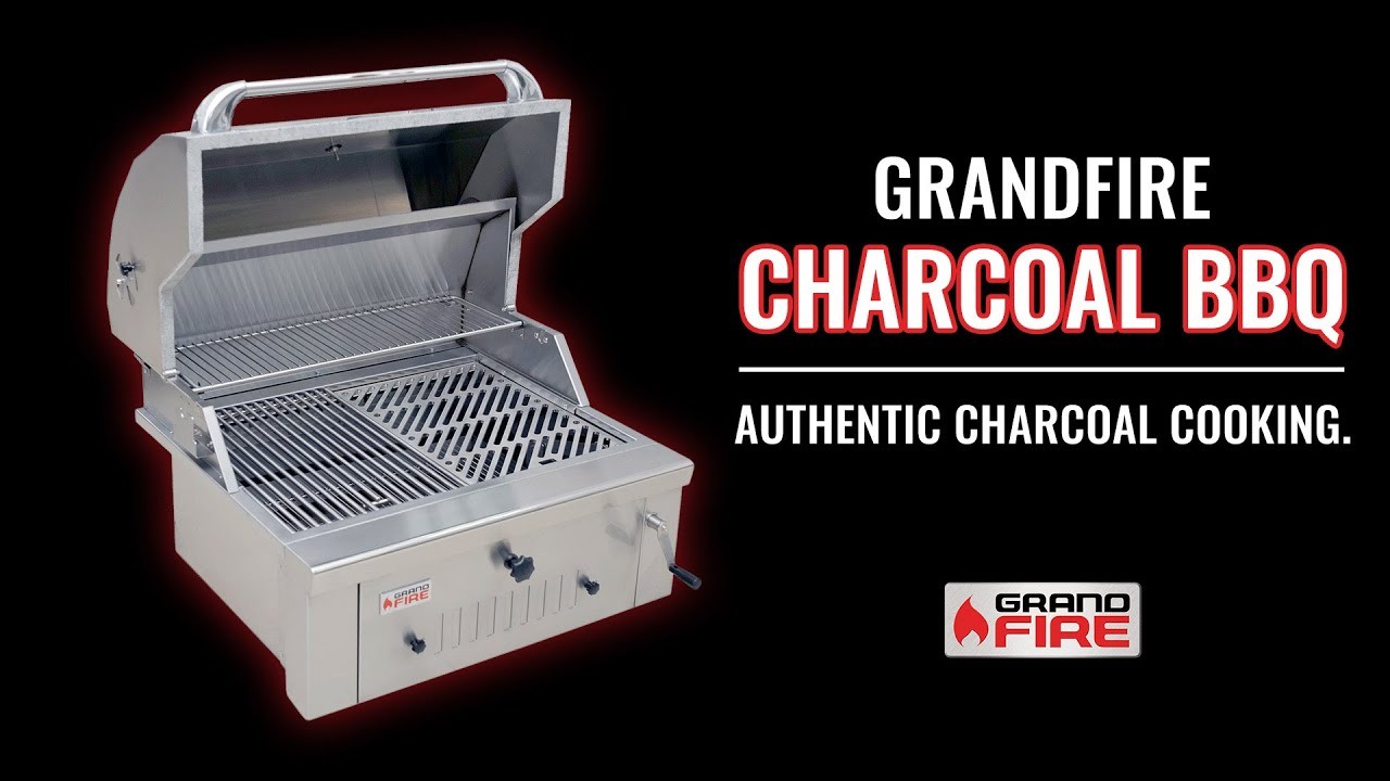 Grandfire Deluxe - 30″ Charcoal BBQ | For In-Build gallery detail image