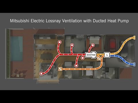 The Power of 2: Ducted Air Con with Lossnay Ventilation gallery detail image