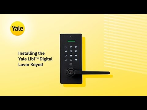 Yale Libi® Digital Lever Keyed gallery detail image