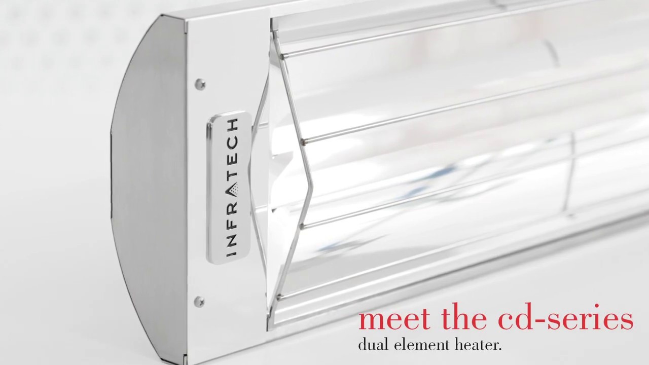 CD Series Flush Mount Heater by Infratech gallery detail image