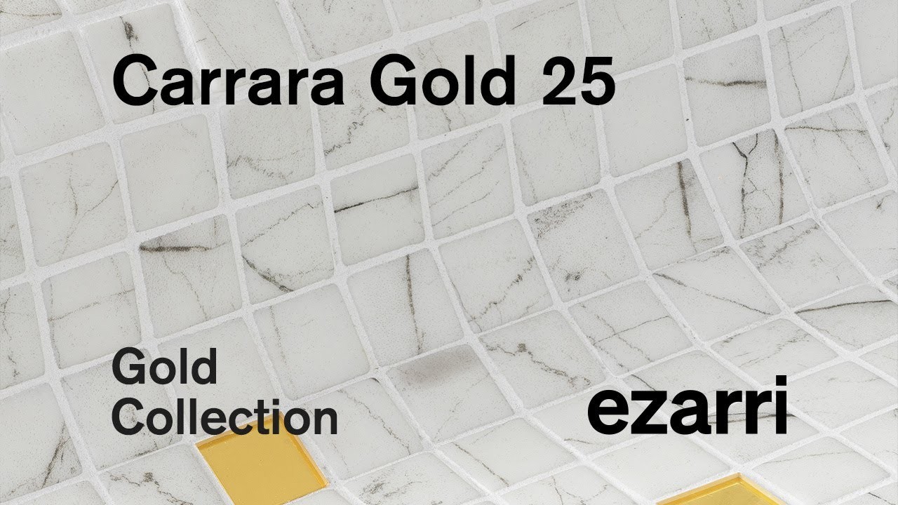 Carrara | Gold Mosaics Collection by Ezarri gallery detail image