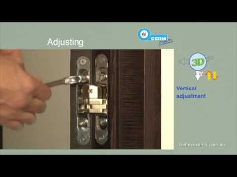 Bellevue Ceam Door Hinge 3D Invisible Concealed BAC1131 gallery detail image