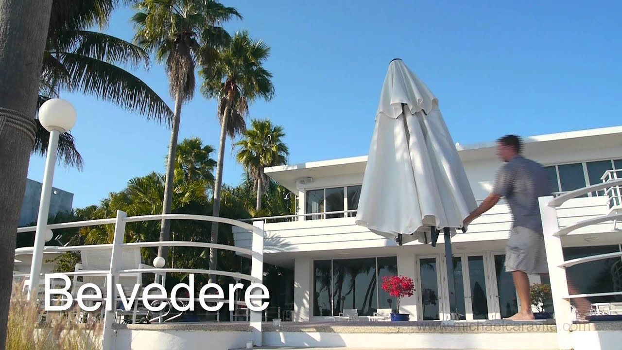 Belvedere Patio Umbrella | Caravita gallery detail image
