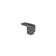 Compact Bin Storage - 1 x 20 Litre Bucket - Cinder - Door Pull gallery detail image