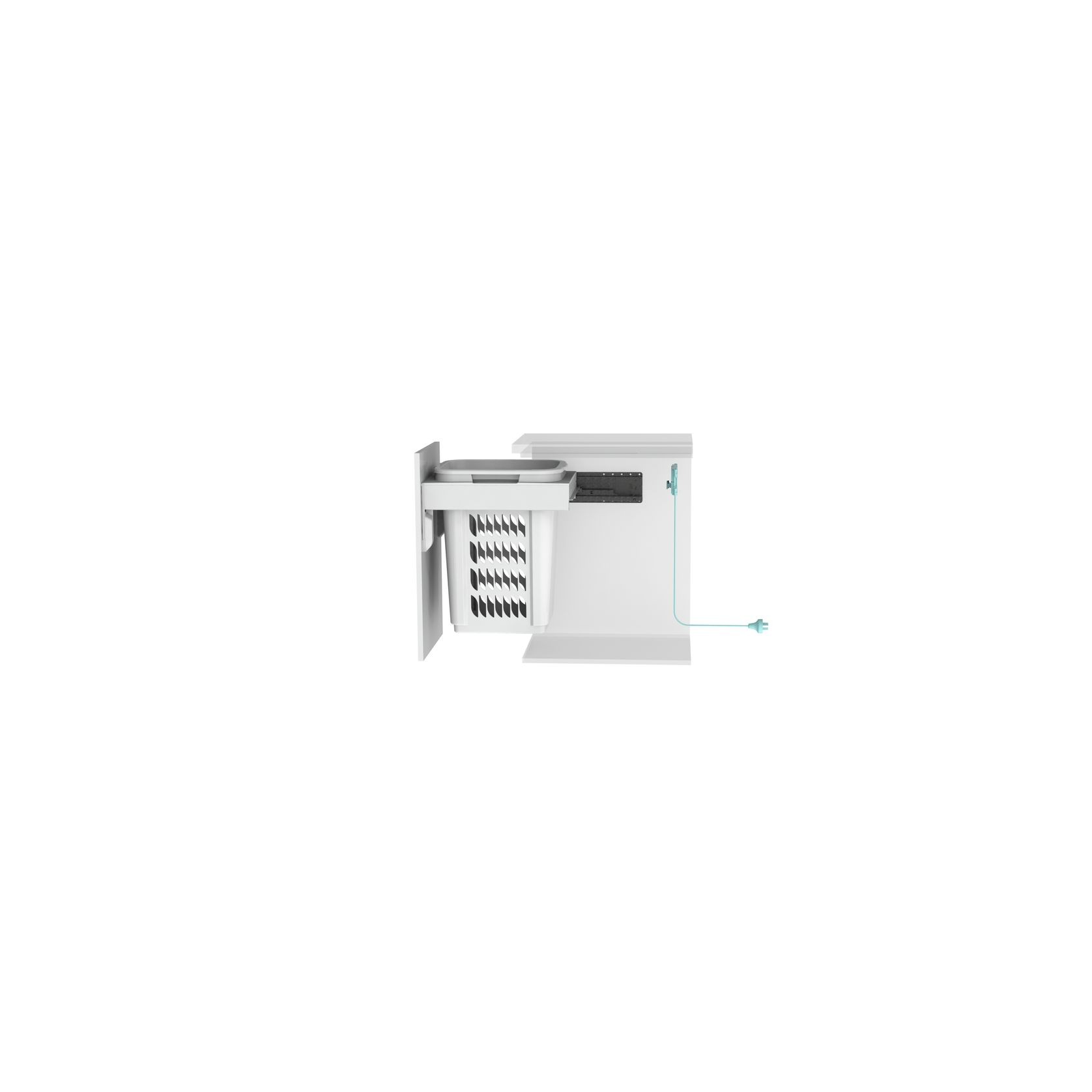 Concelo 1 x 60L Laundry Hamper gallery detail image