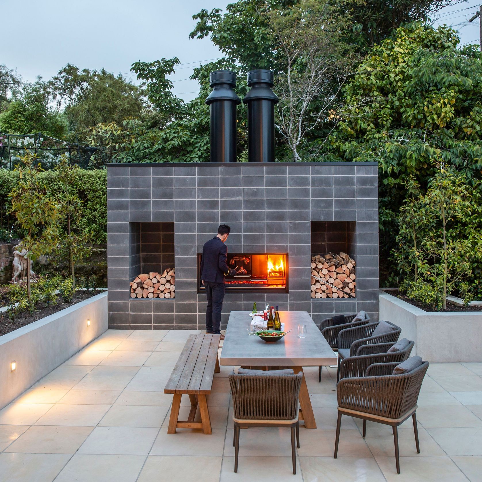 MODE EK1550 Outdoor Fireplace Kitchen gallery detail image
