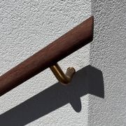 HB590 Plain Solid Bronze Stair Rail Bracket | Handrails gallery detail image