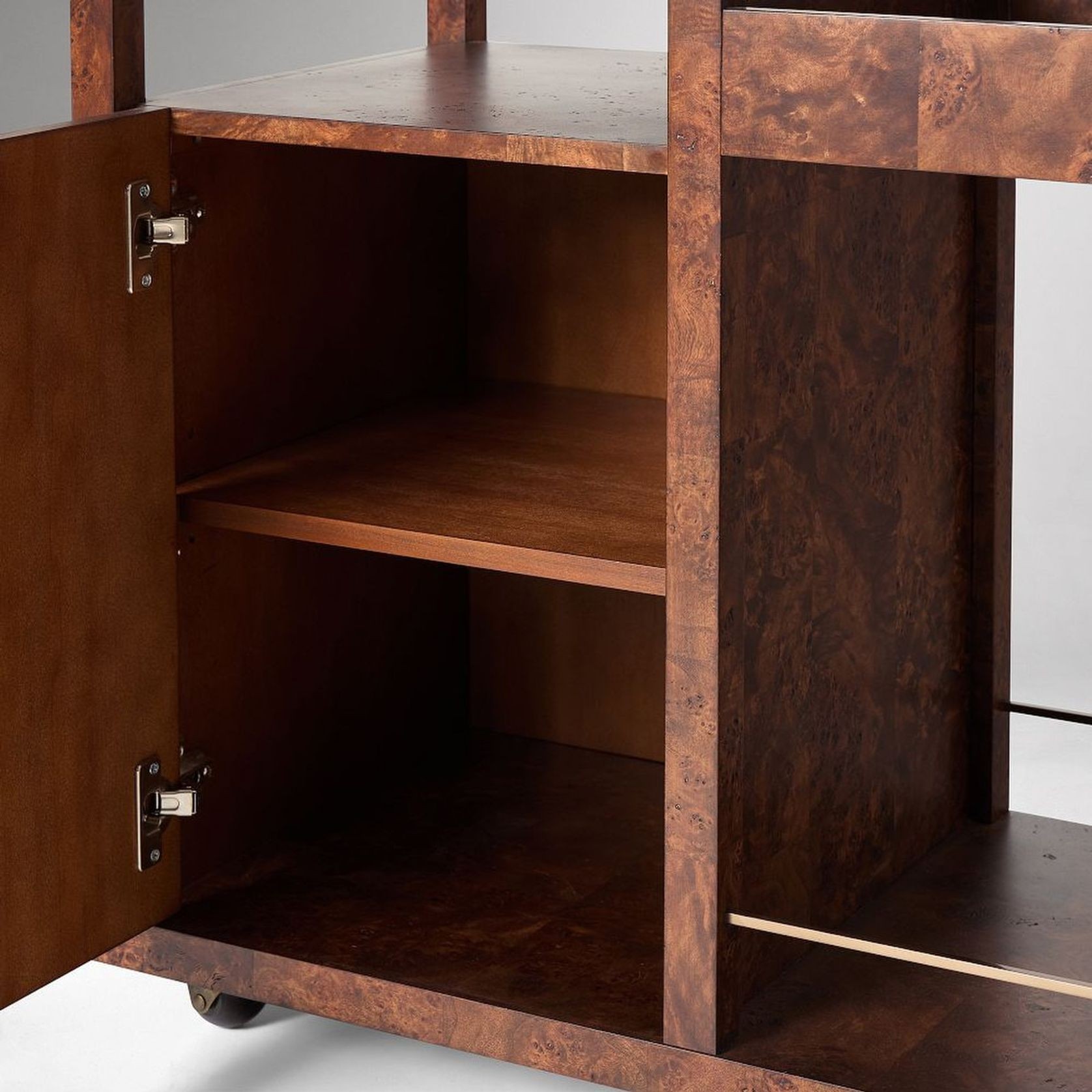 Saige Burl Bar Cart gallery detail image