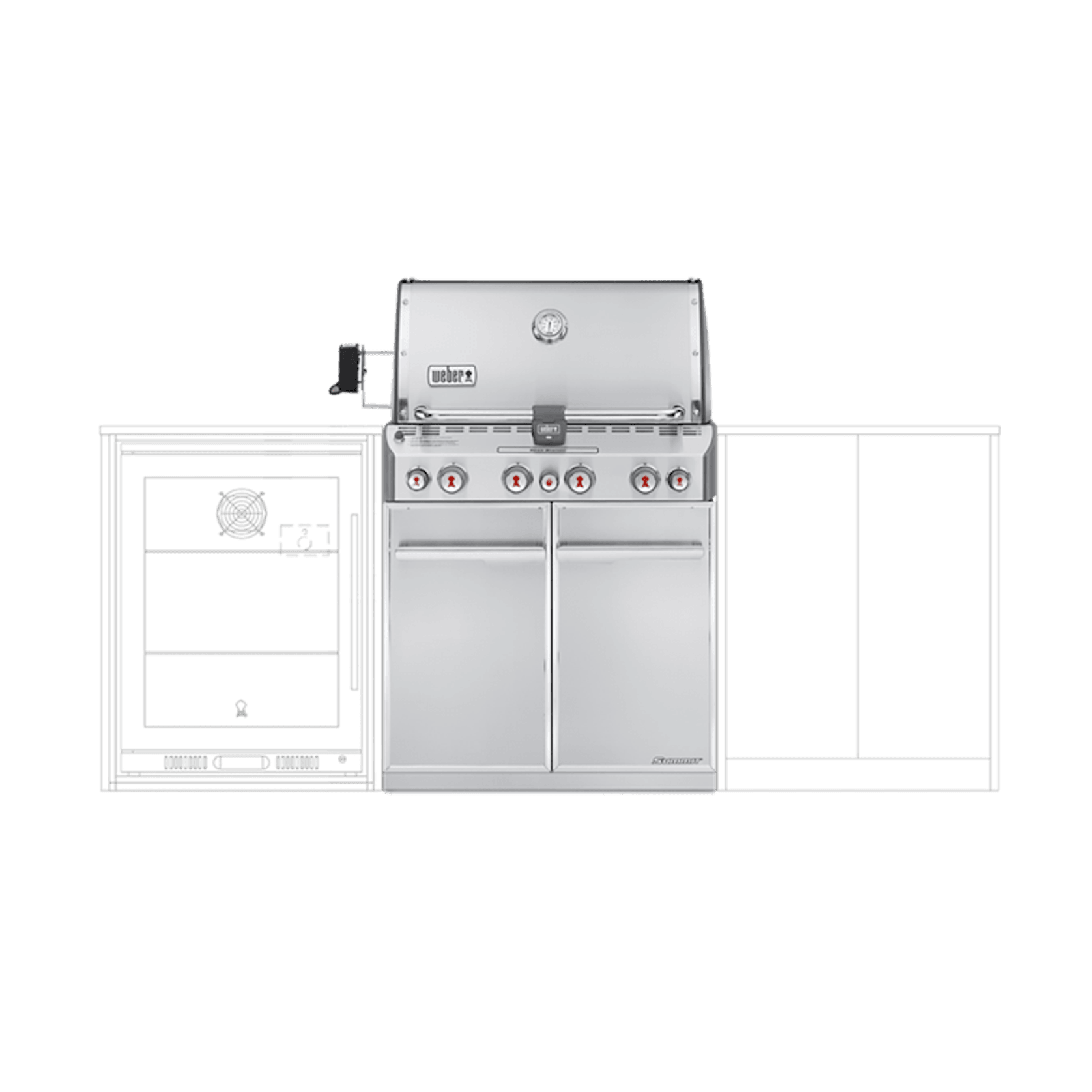 Weber Summit Built-in Barbecues gallery detail image